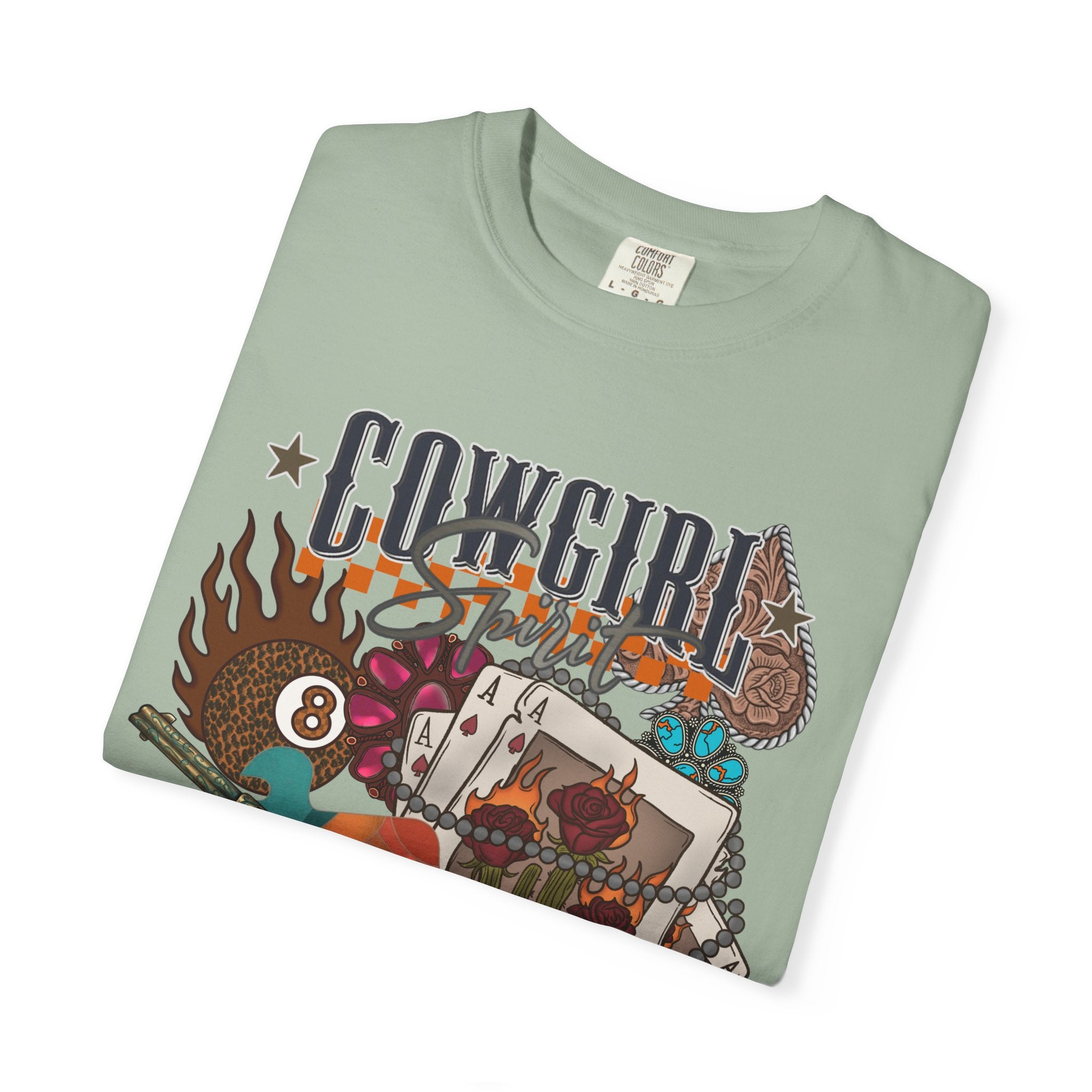 Cowboy Spirit Graphic Tee - Comfort Colors
