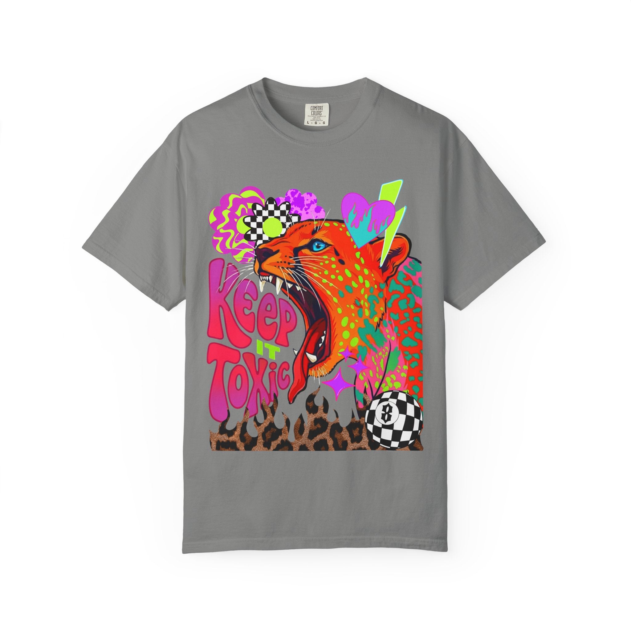 Keep it Toxic Graphic Tee - Comfort Colors