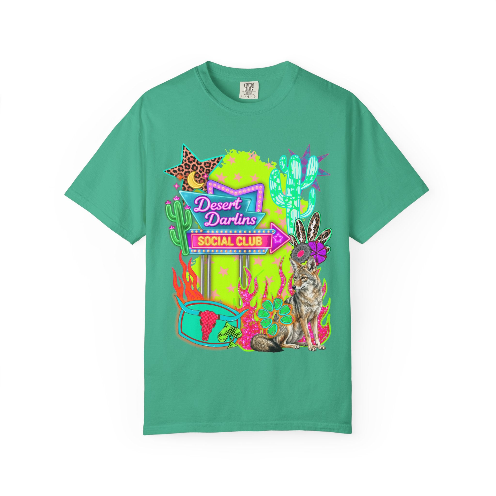 Desert Darlins Social Club Graphic Tee - Comfort Colors