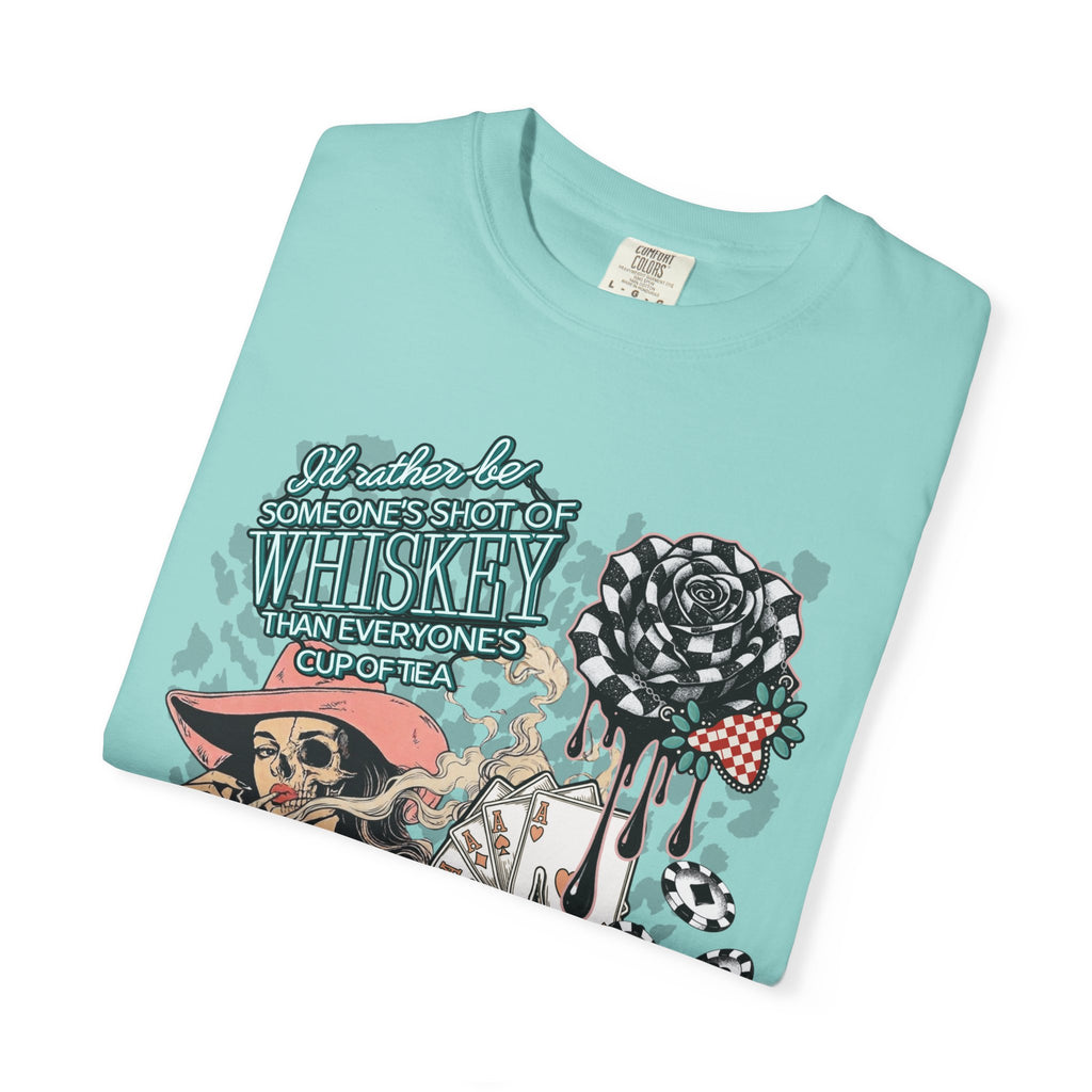 Whiskey Over Tea Graphic Tee - Comfort Colors