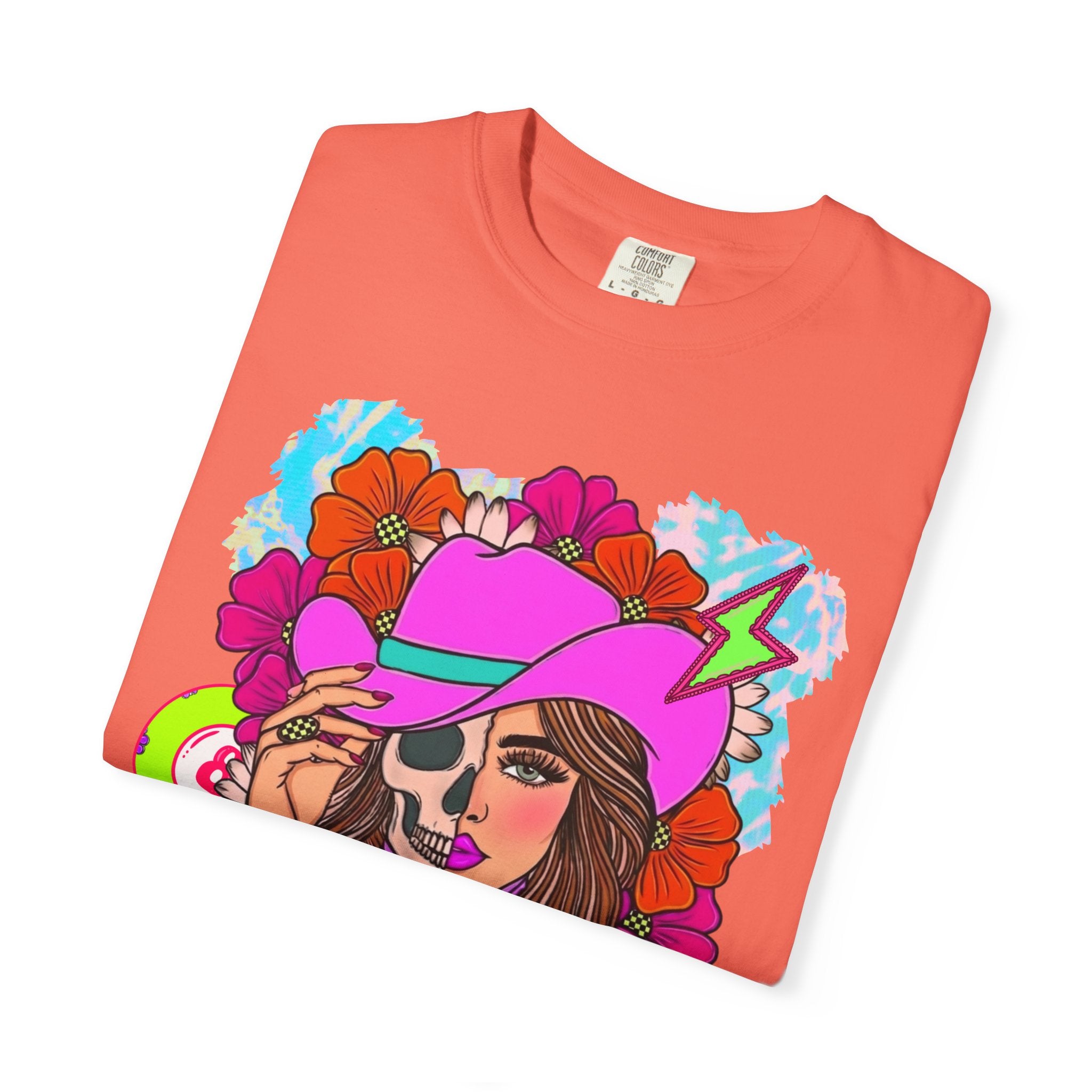 Wild & Free Cowgirl Graphic Tee - Comfort Colors