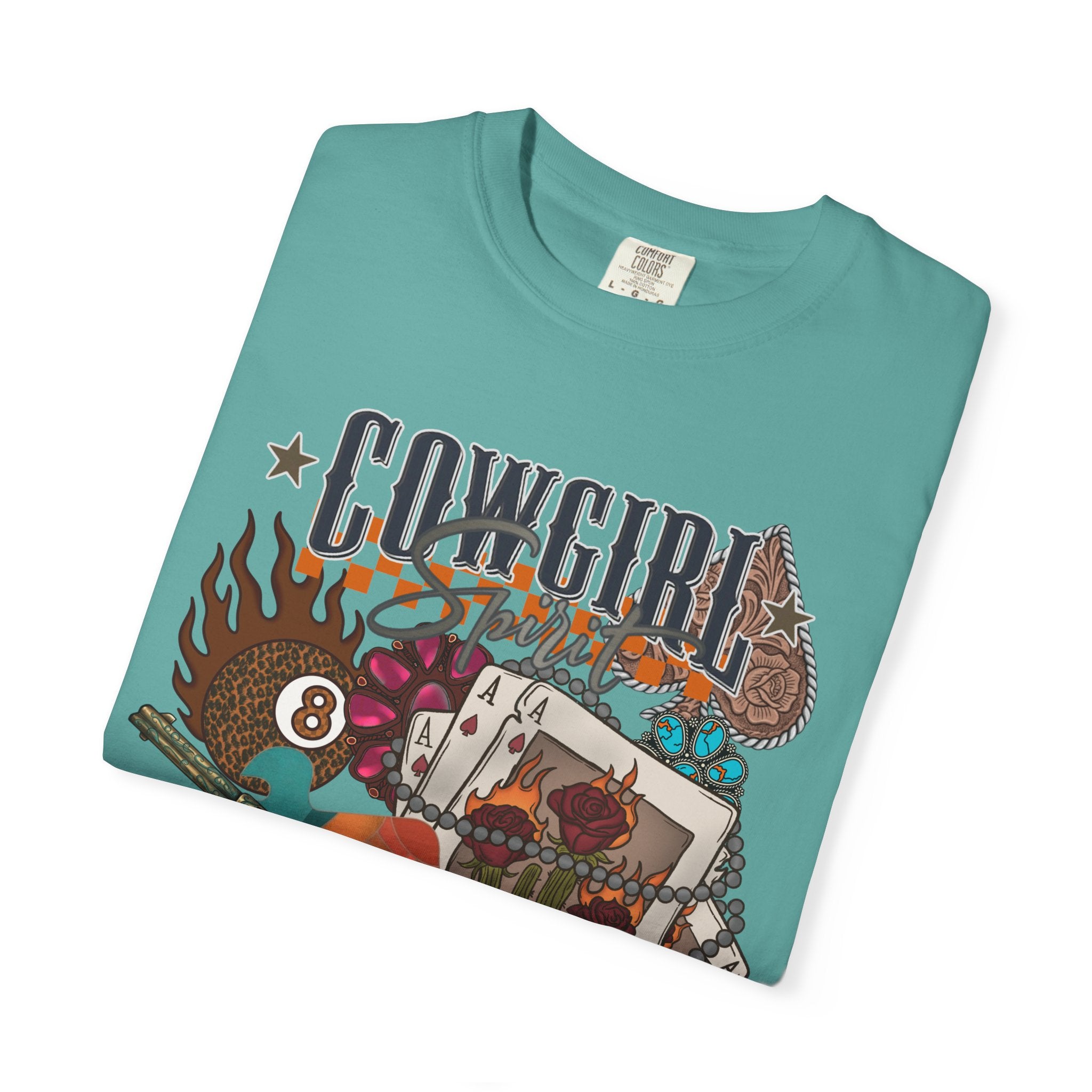 Cowboy Spirit Graphic Tee - Comfort Colors