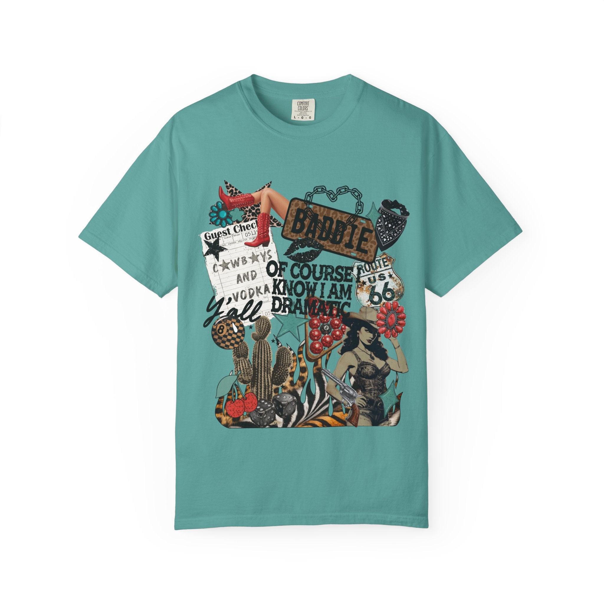 Dramatic Baddie Graphic Tee - Comfort Colors