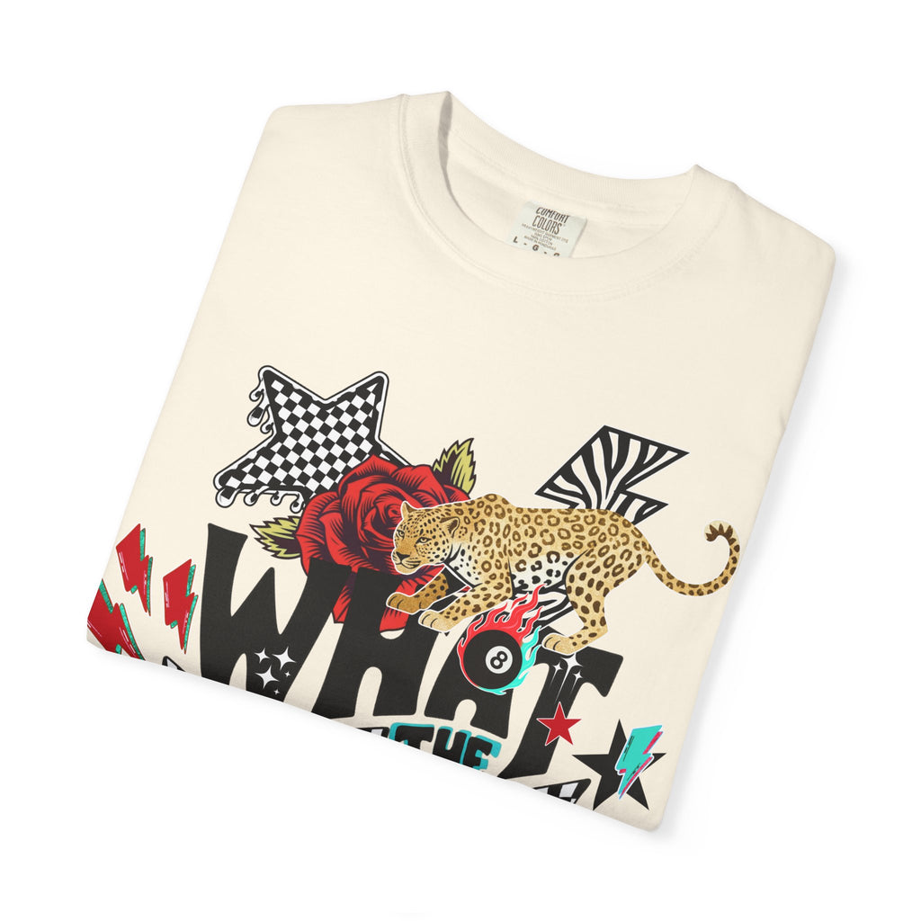 What the Helly (Red) Graphic Tee - Comfort Colors