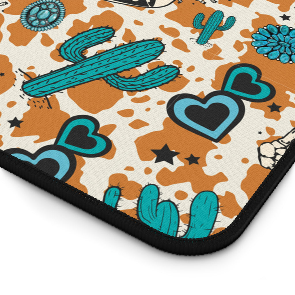 Cowboy Tears Pattern Desk Mat