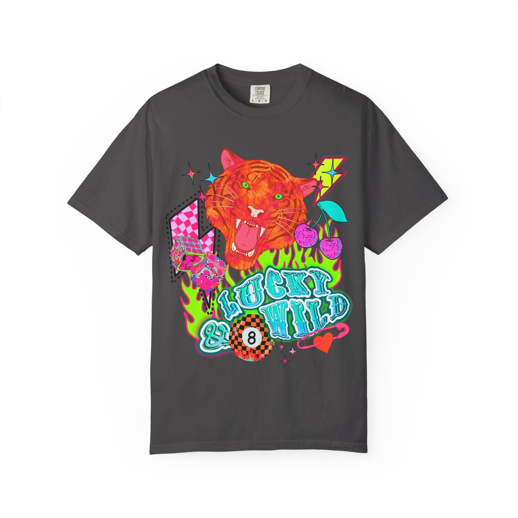 Lucky & Wild Spirit Graphic Tee - Comfort Colors