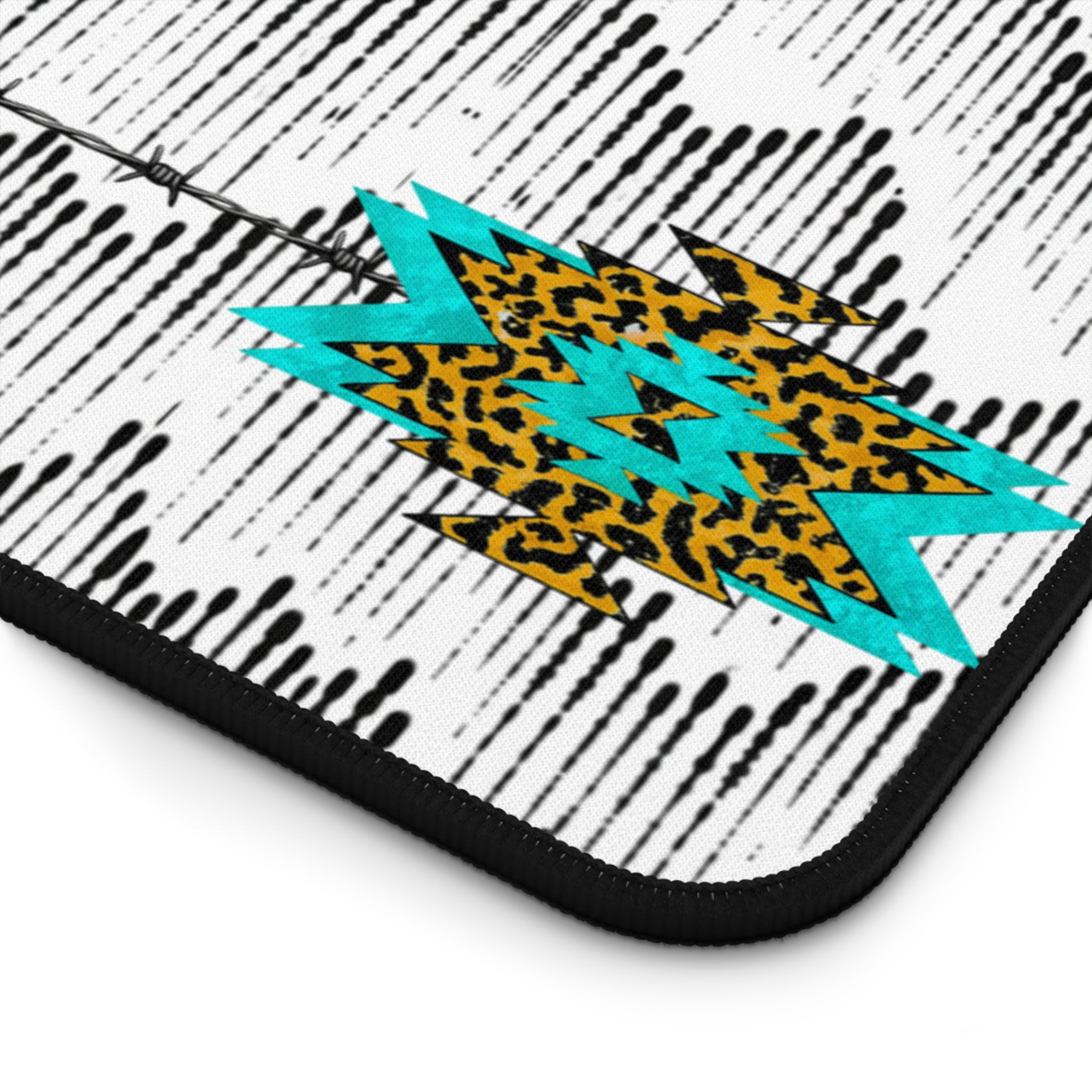 Leopard Aztec Desk Mat