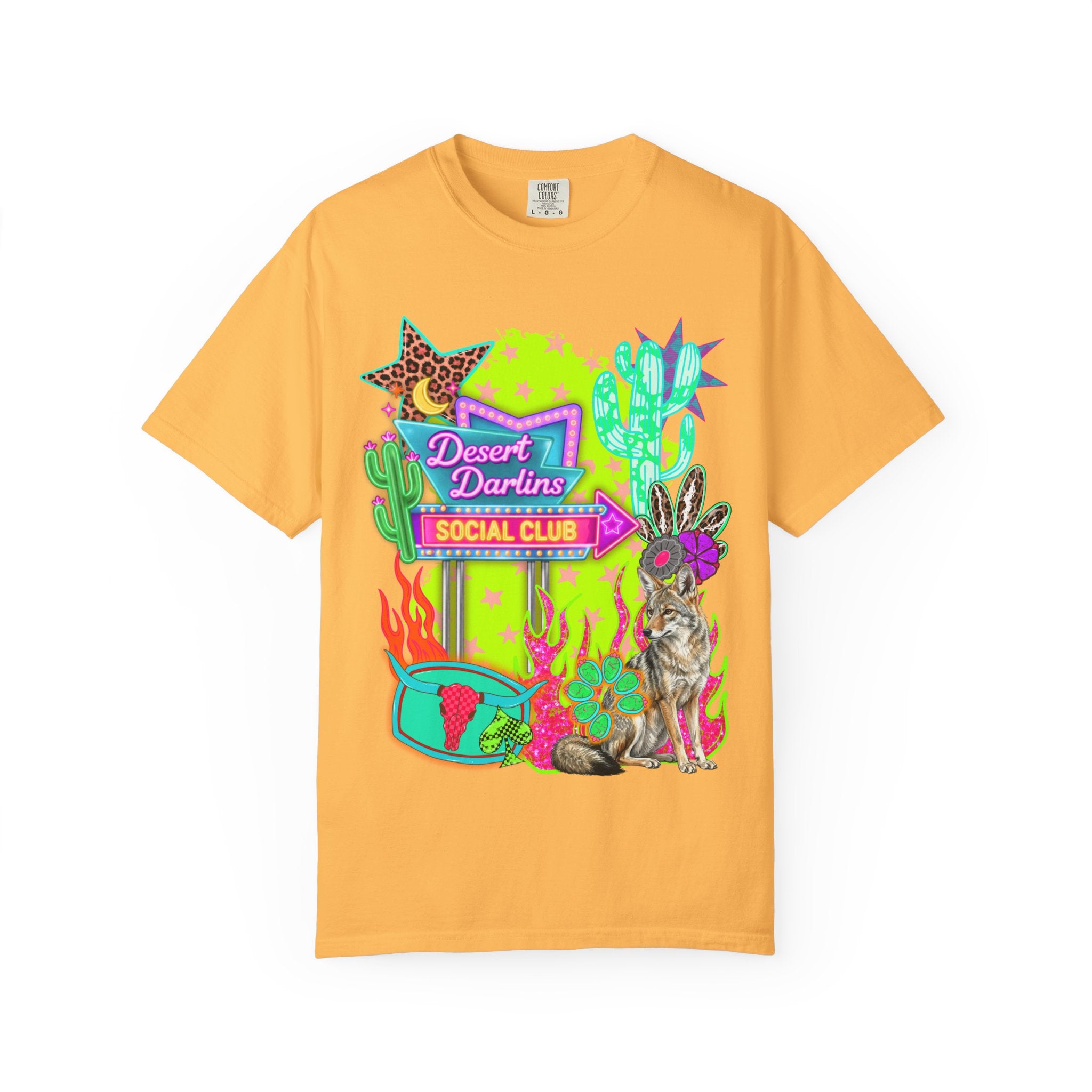 Desert Darlins Social Club Graphic Tee - Comfort Colors