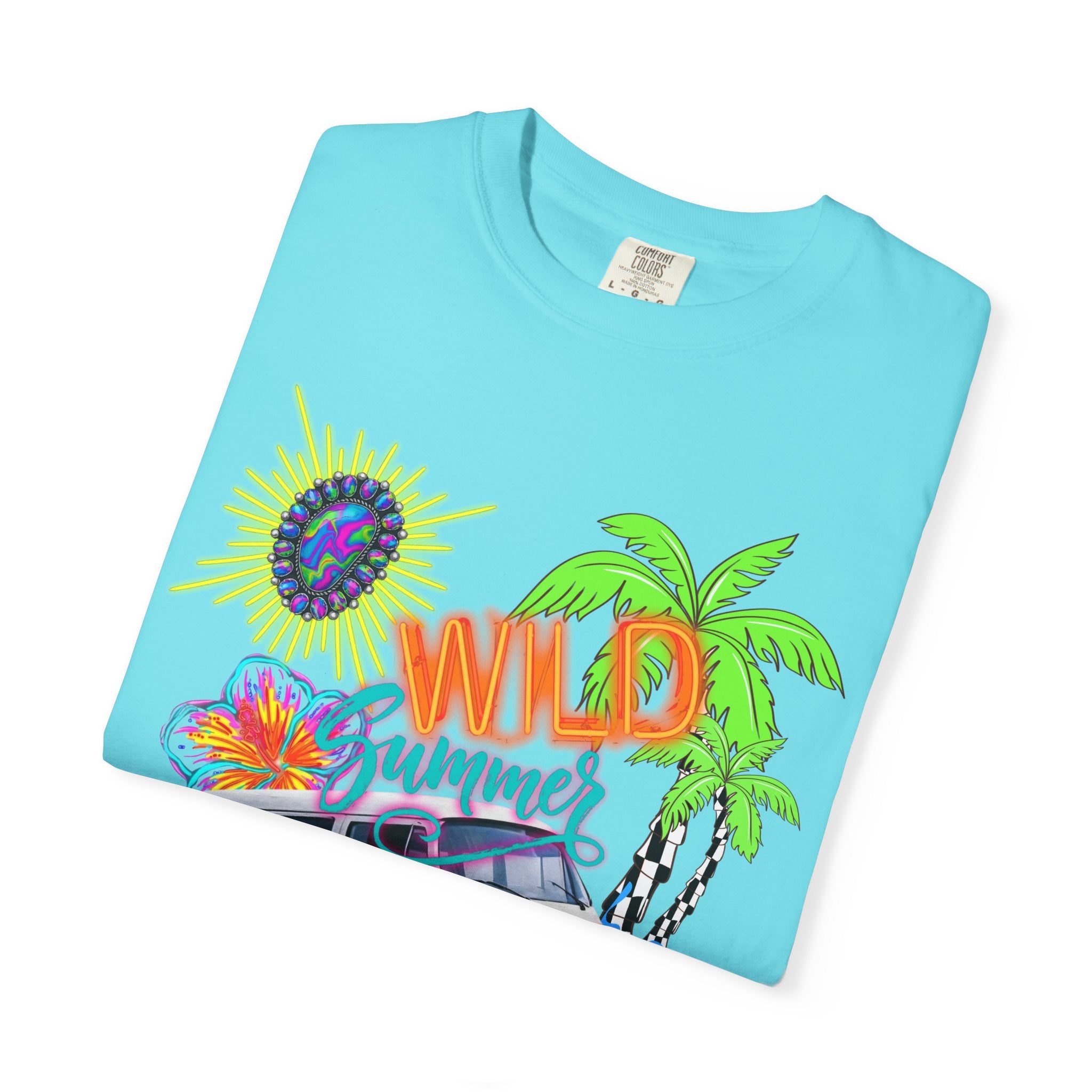 Wild Summer Graphic Tee - Comfort Colors