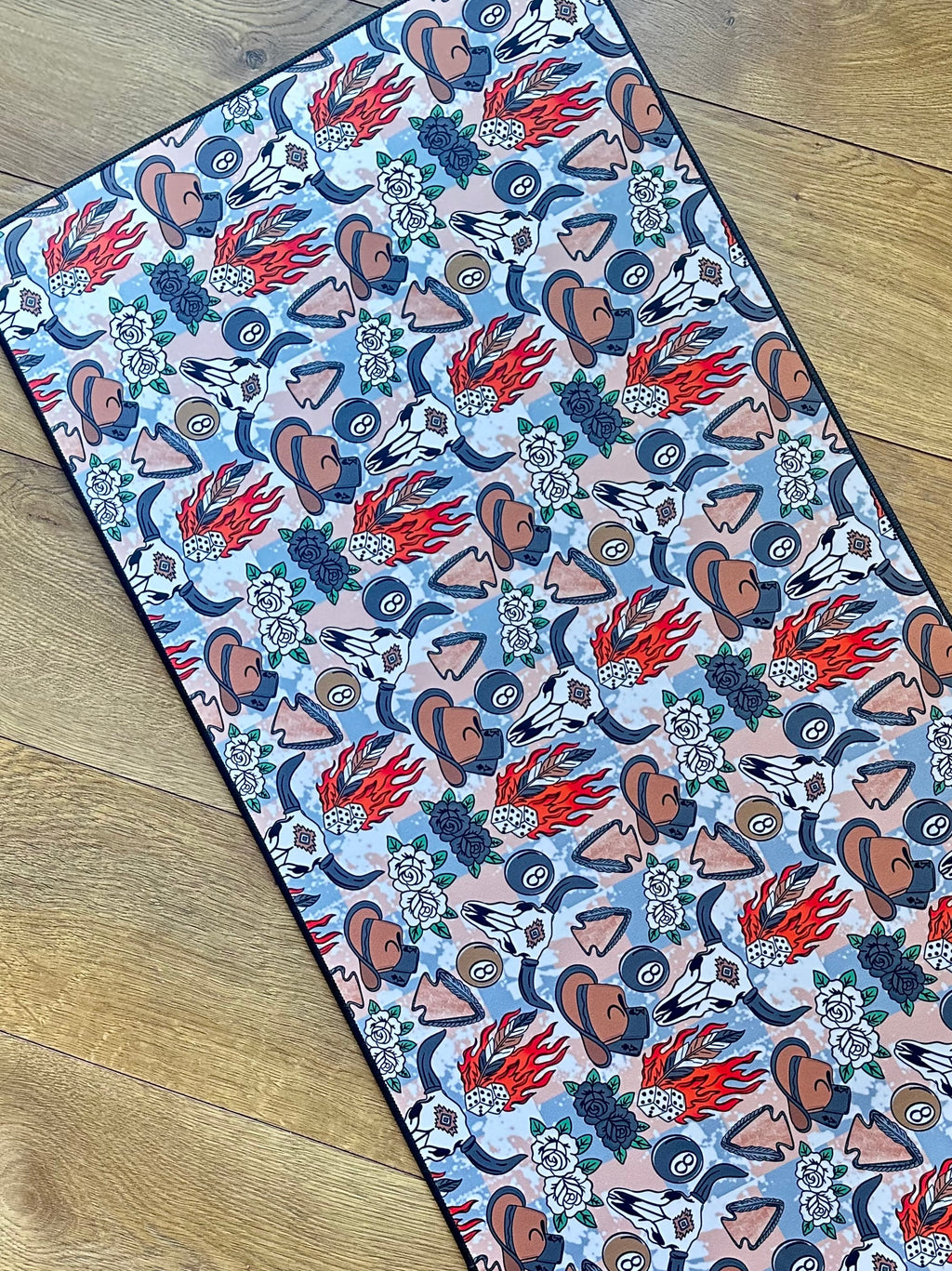 Longhorns & Cowboy Hats Desk Mat