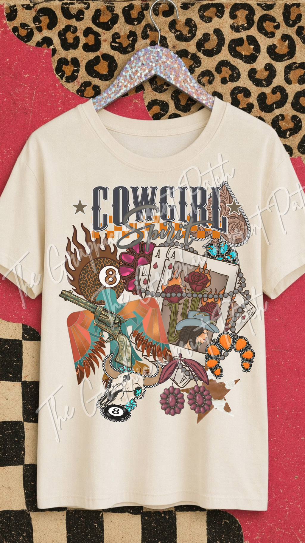 Cowboy Spirit Graphic Tee - Comfort Colors