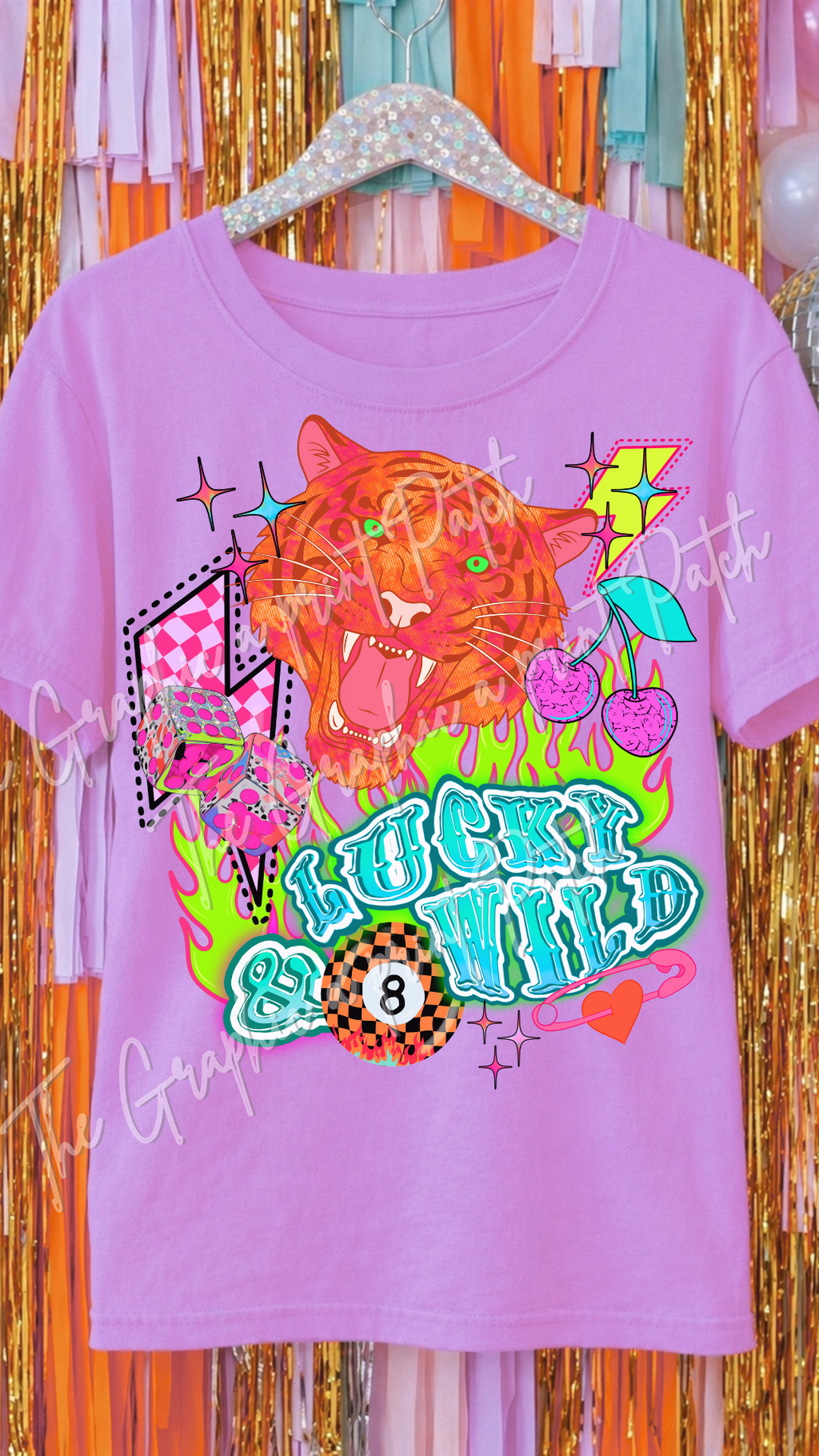 Lucky & Wild Spirit Graphic Tee - Comfort Colors