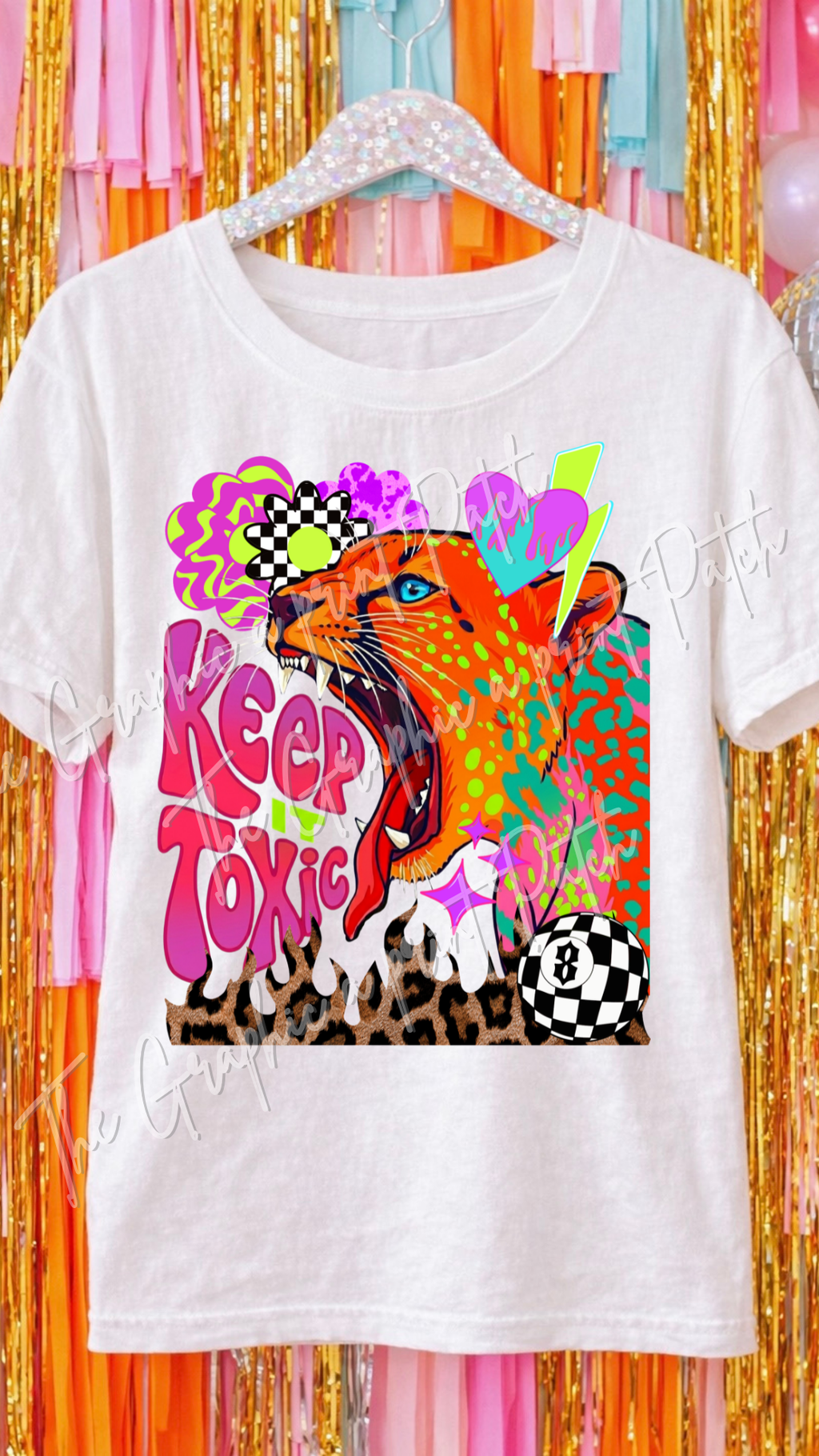 Keep it Toxic Graphic Tee - Comfort Colors