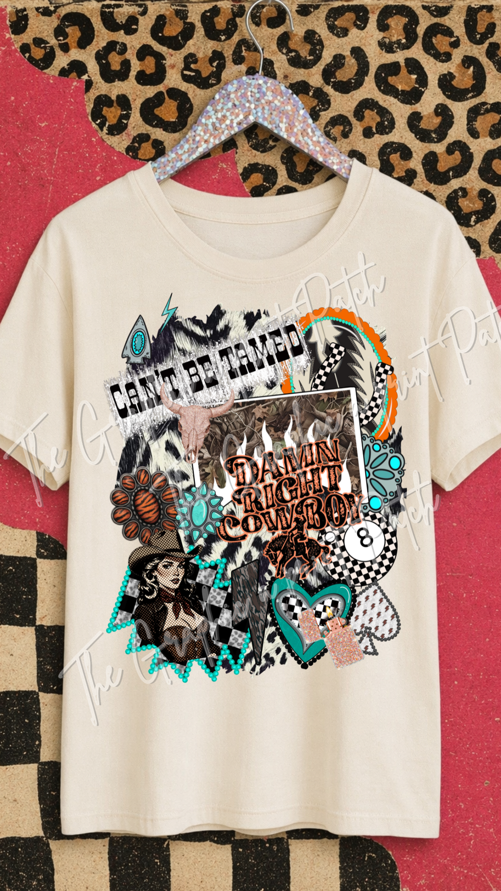 Damn Right Cowboy Graphic Tee - Comfort Colors