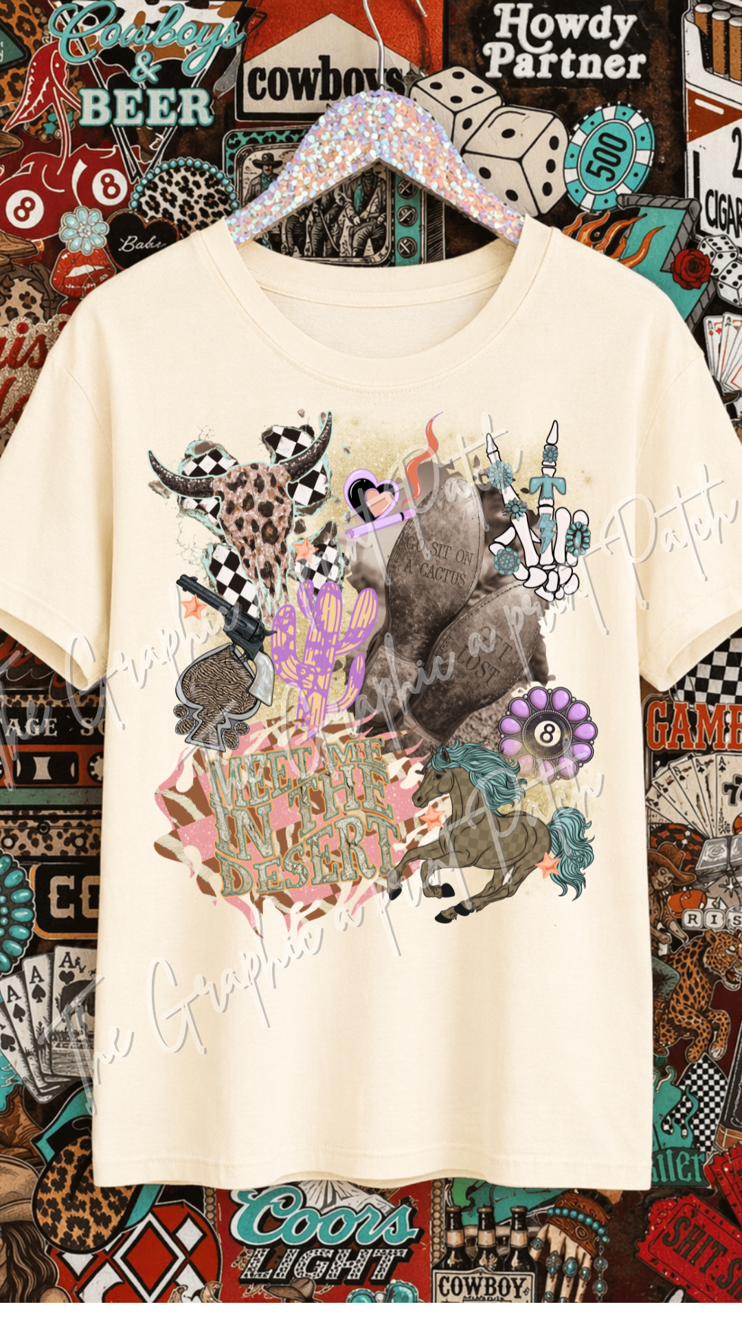 Get Lost in the Desert Graphic Tee - Comfort Colors