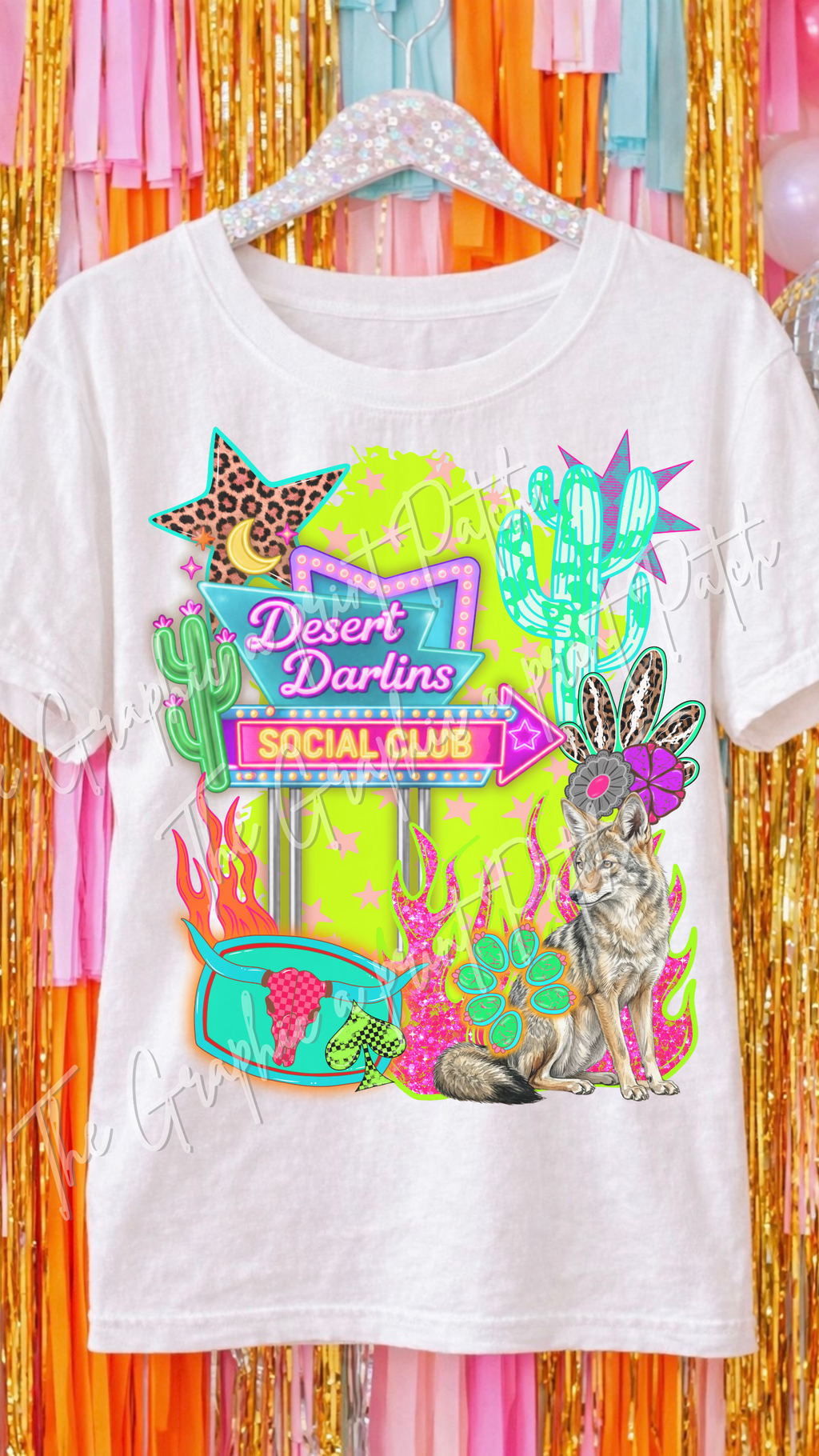 Desert Darlins Social Club Graphic Tee - Comfort Colors