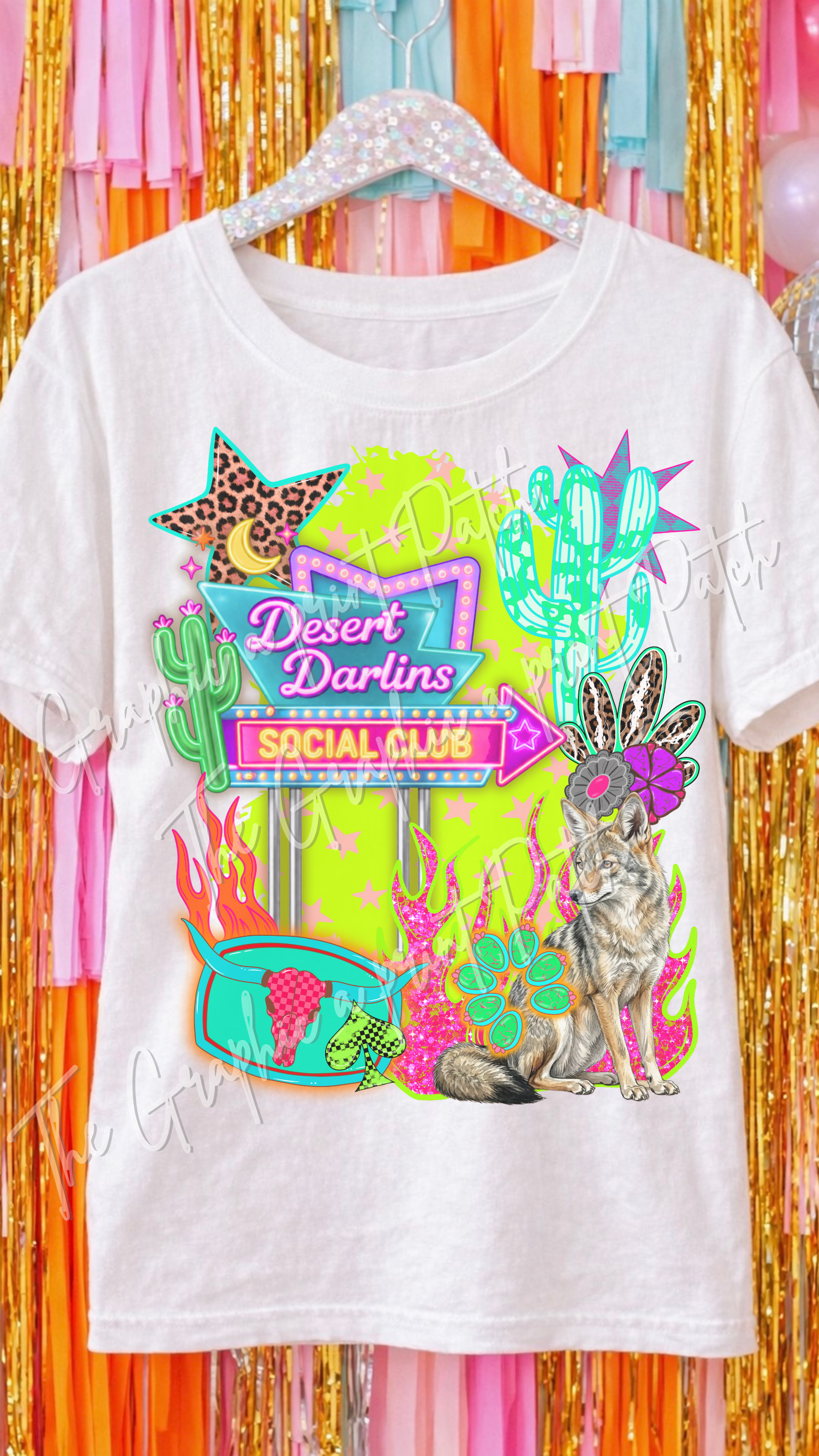 Desert Darlins Social Club Graphic Tee - Comfort Colors