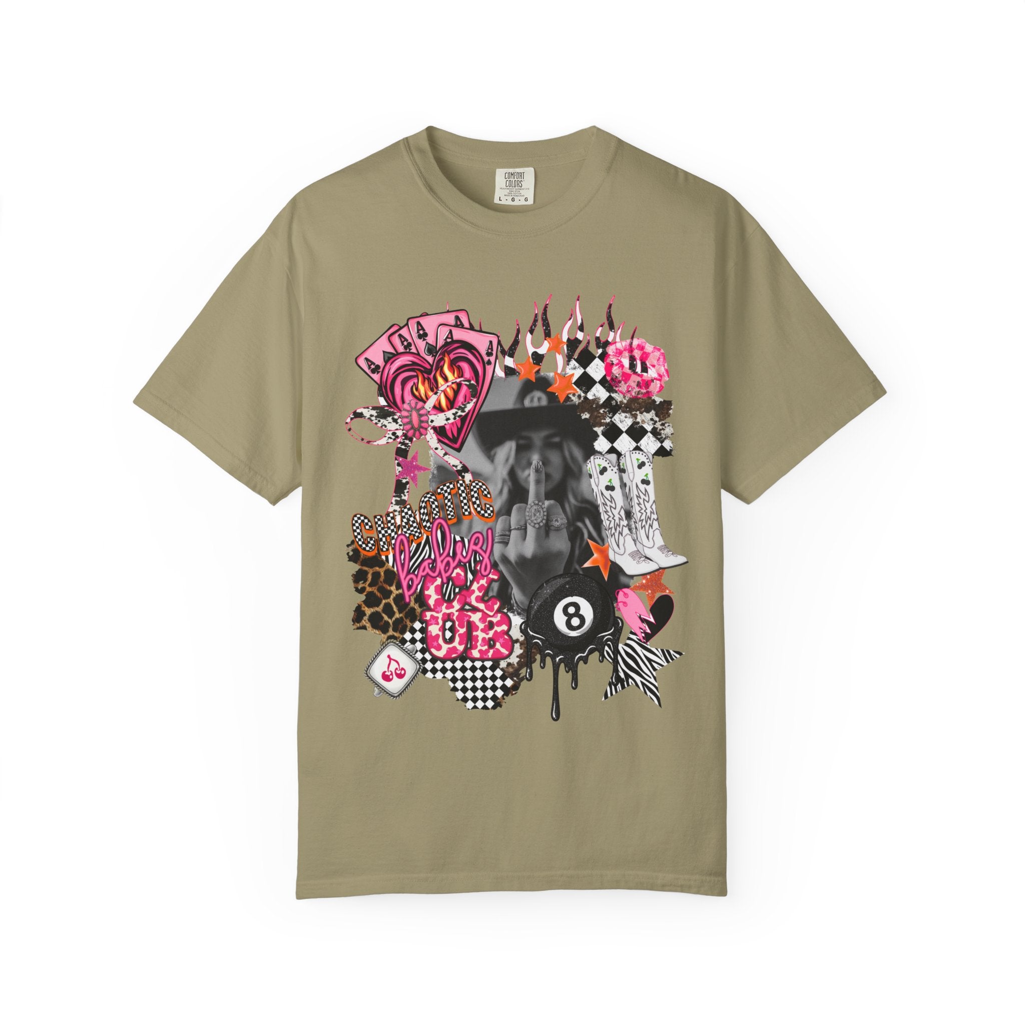 Chaotic Babes Club Graphic Tee - Comfort Colors