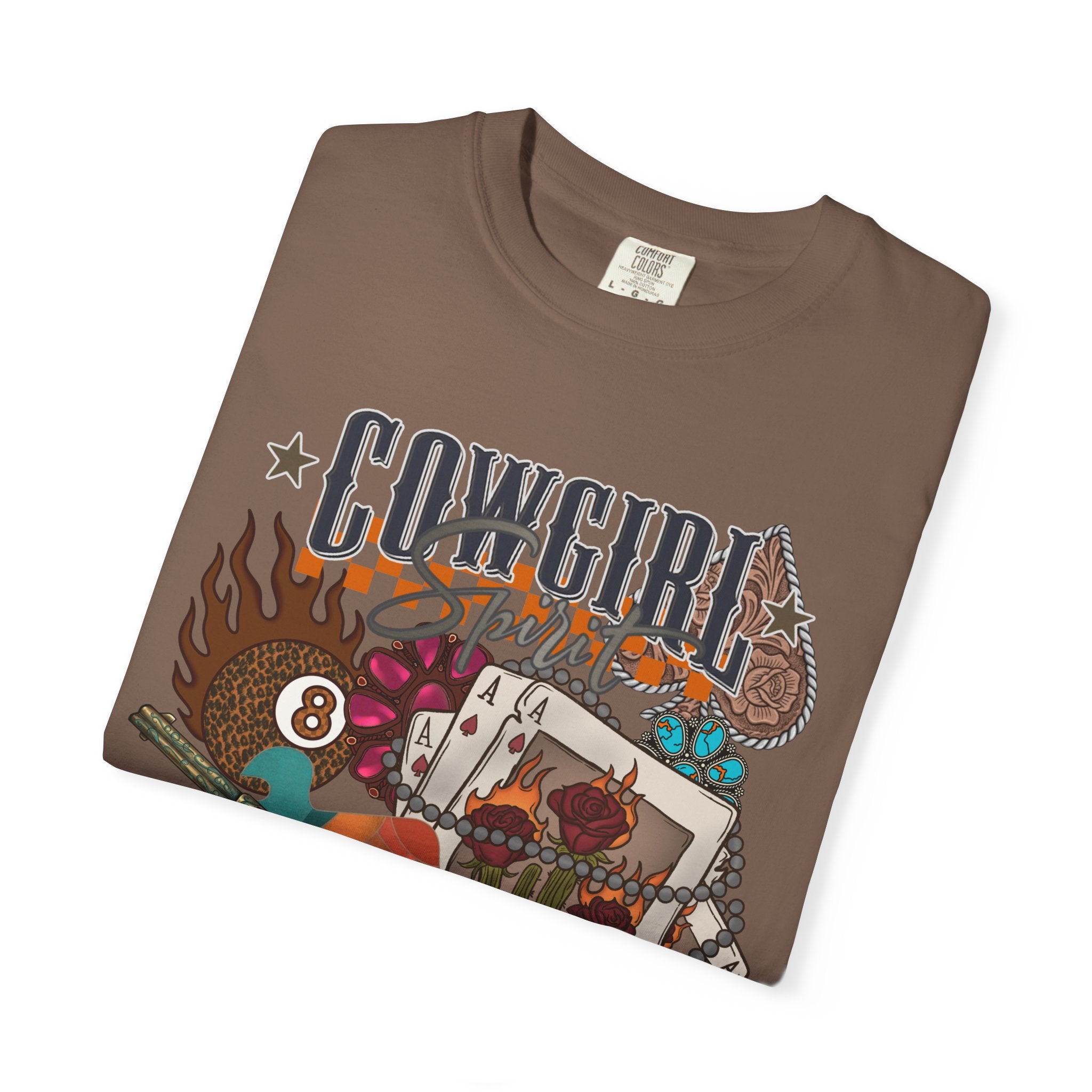 Cowboy Spirit Graphic Tee - Comfort Colors