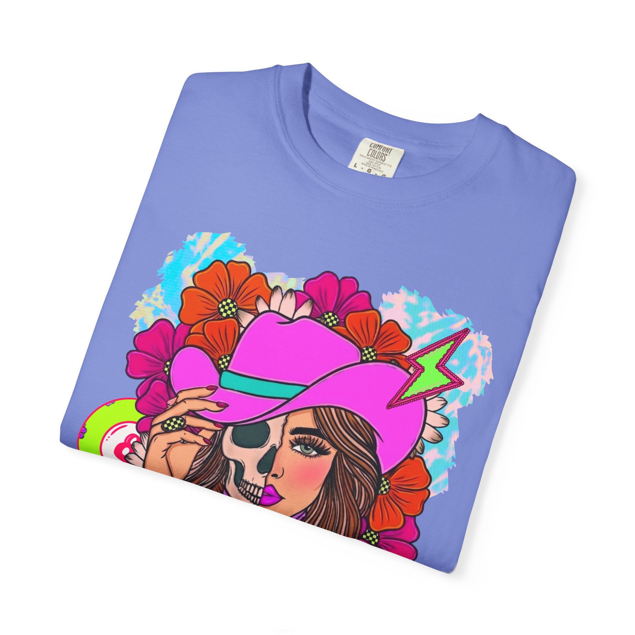 Wild & Free Cowgirl Graphic Tee - Comfort Colors