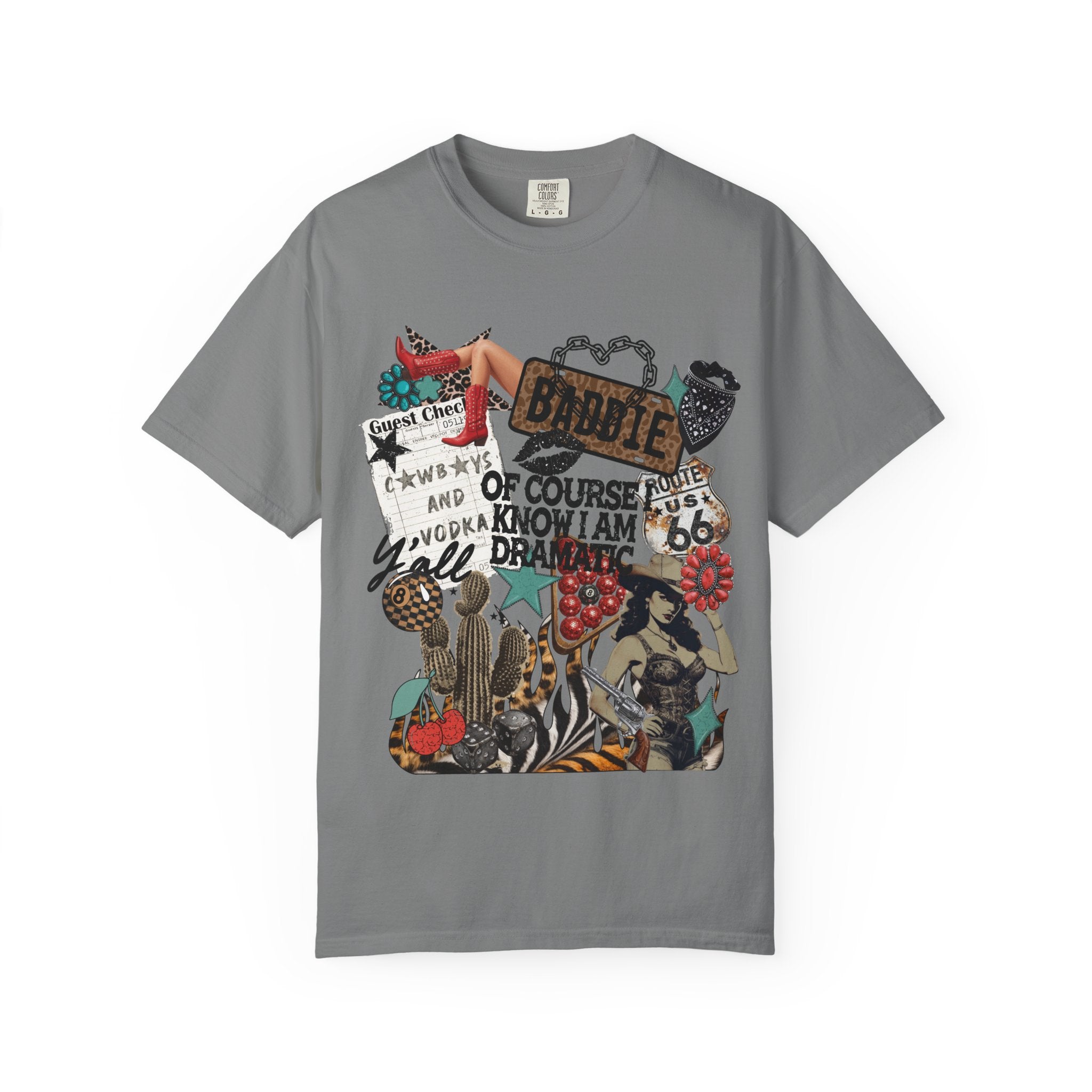 Dramatic Baddie Graphic Tee - Comfort Colors
