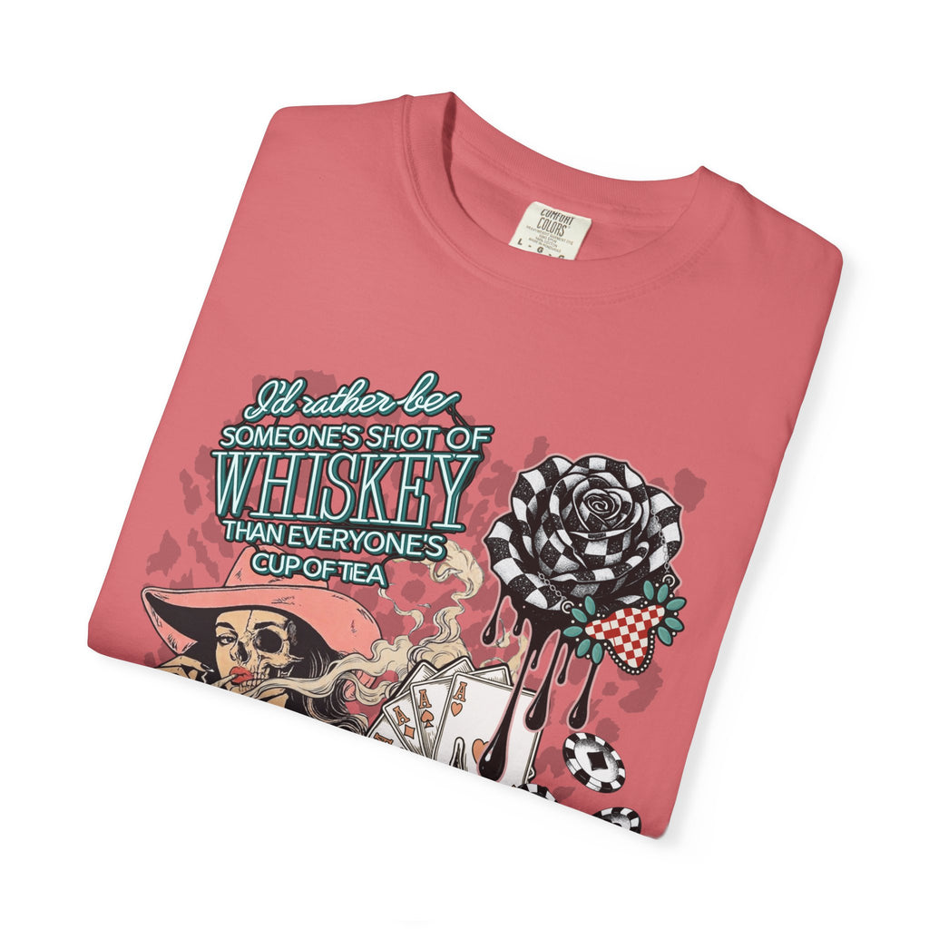 Whiskey Over Tea Graphic Tee - Comfort Colors