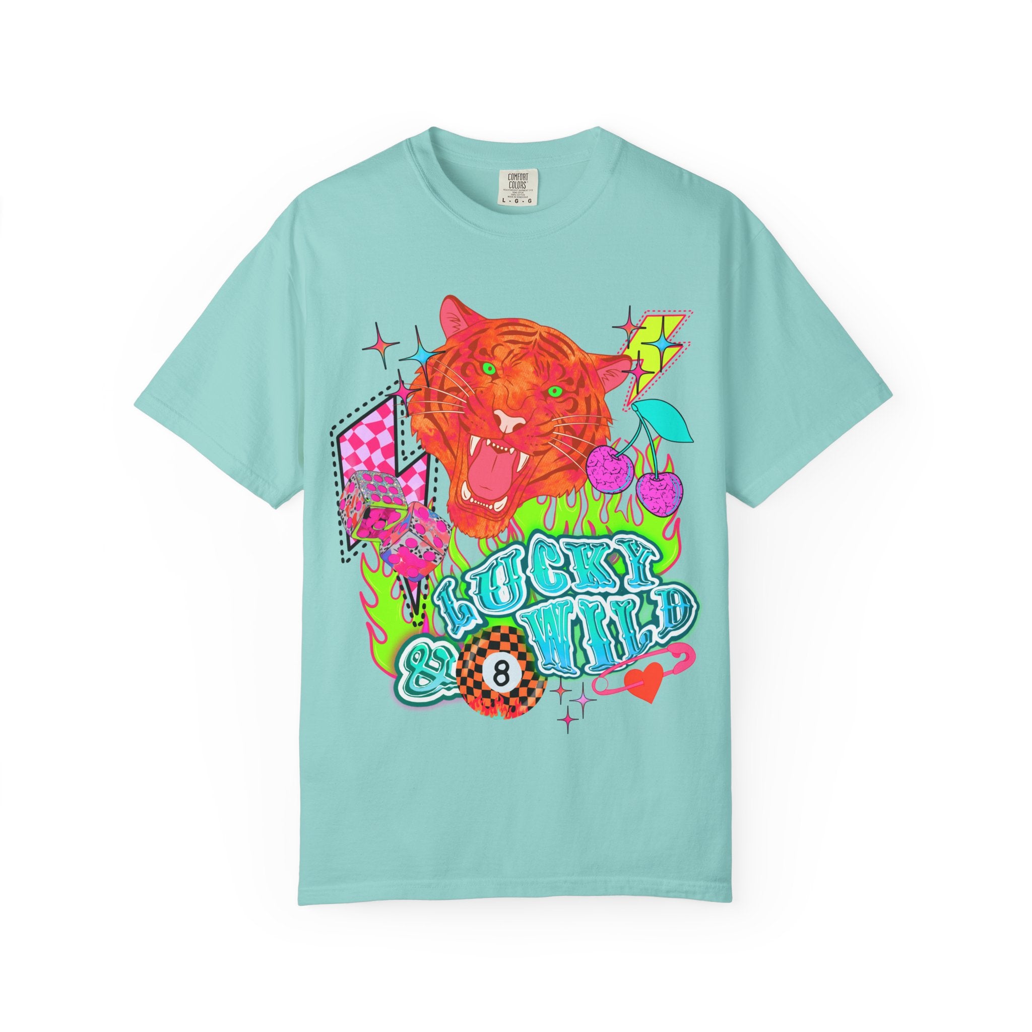 Lucky & Wild Spirit Graphic Tee - Comfort Colors