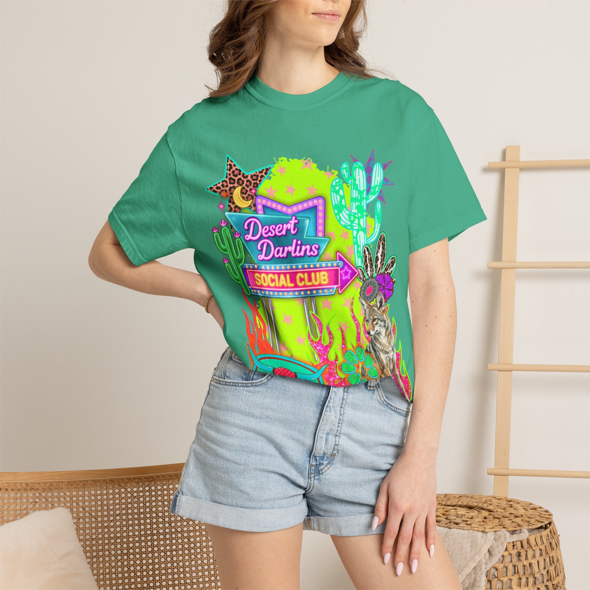 Desert Darlins Social Club Graphic Tee - Comfort Colors