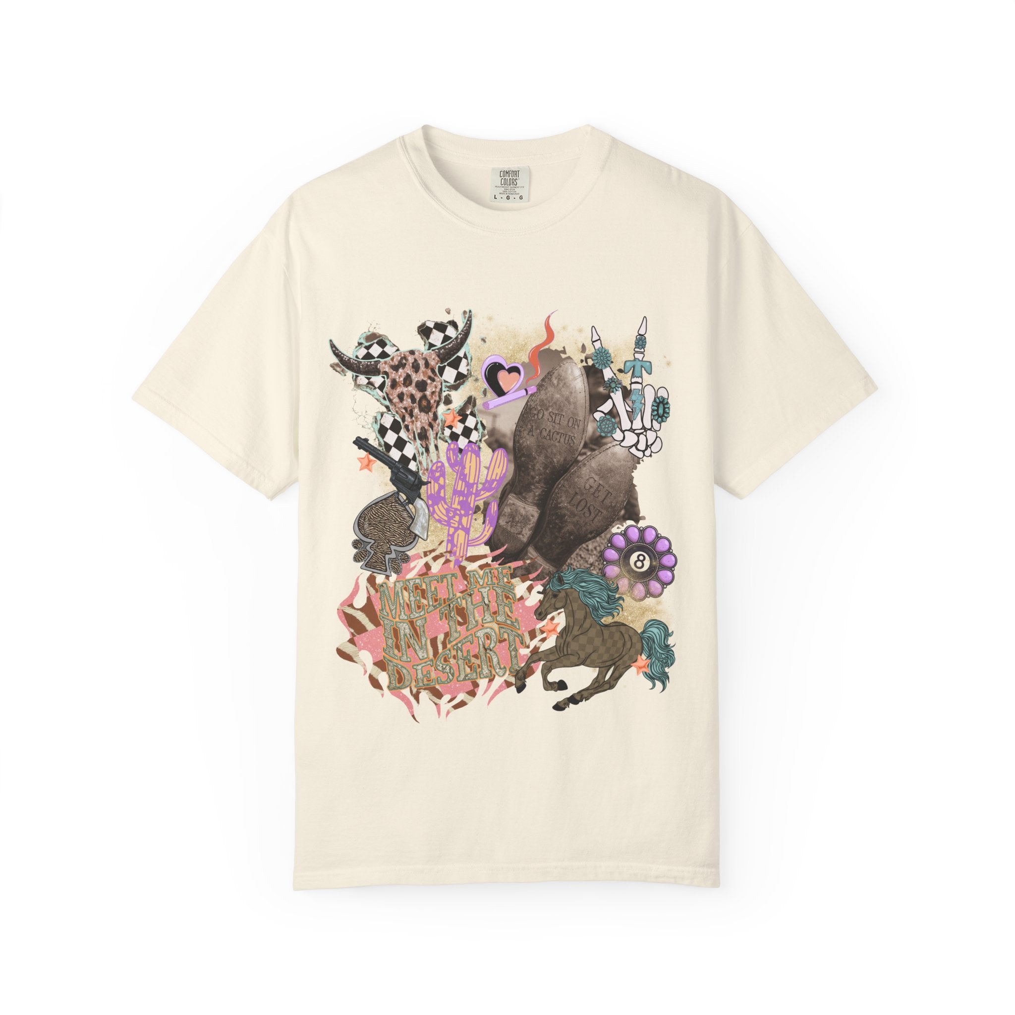 Get Lost in the Desert Graphic Tee - Comfort Colors