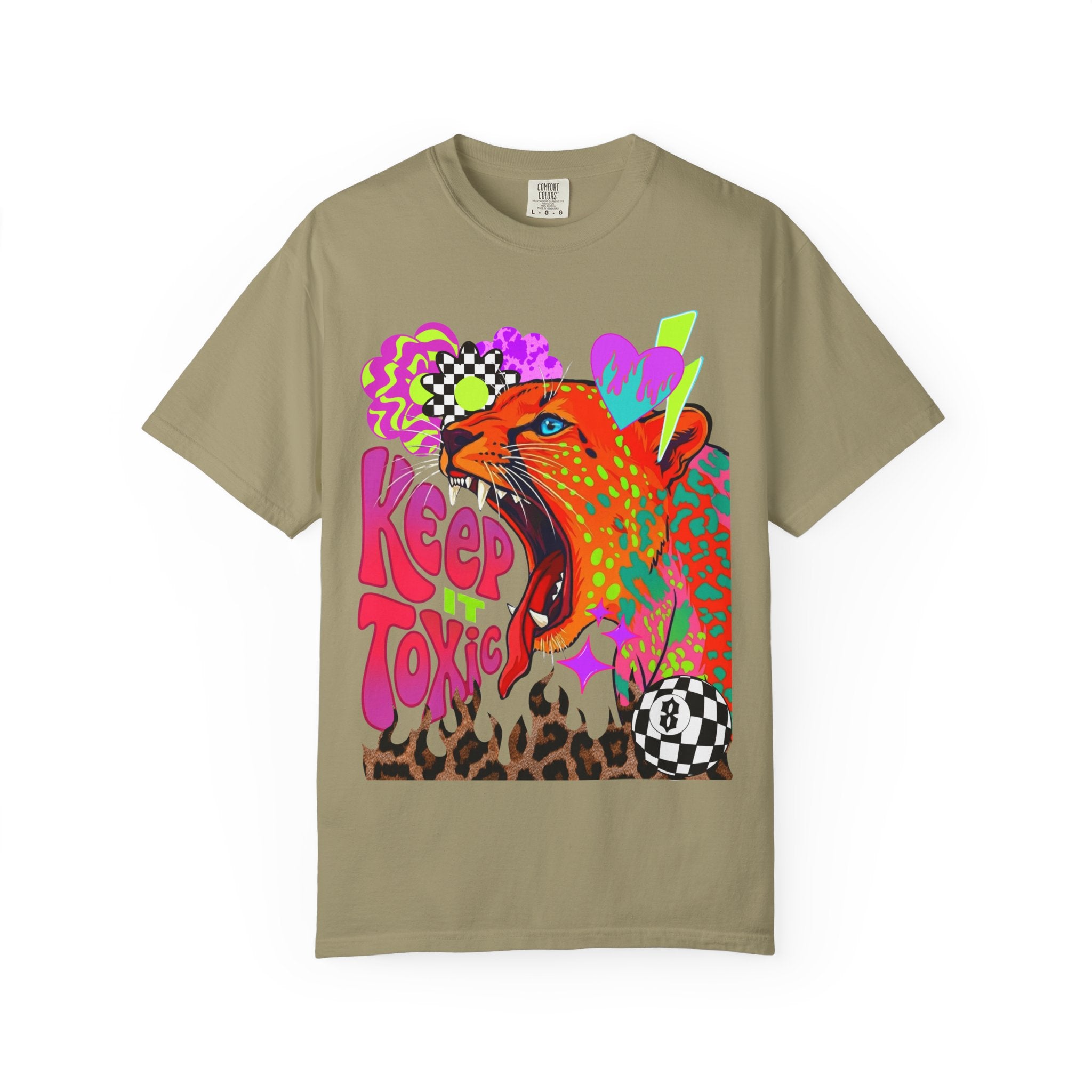 Keep it Toxic Graphic Tee - Comfort Colors