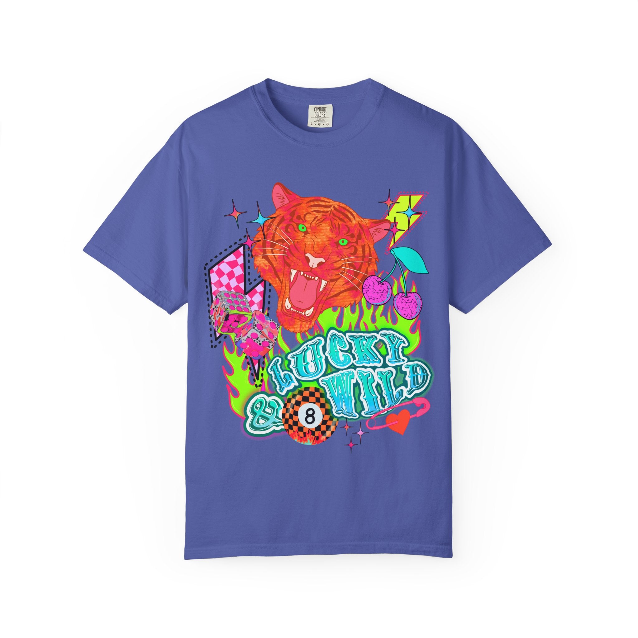 Lucky & Wild Spirit Graphic Tee - Comfort Colors