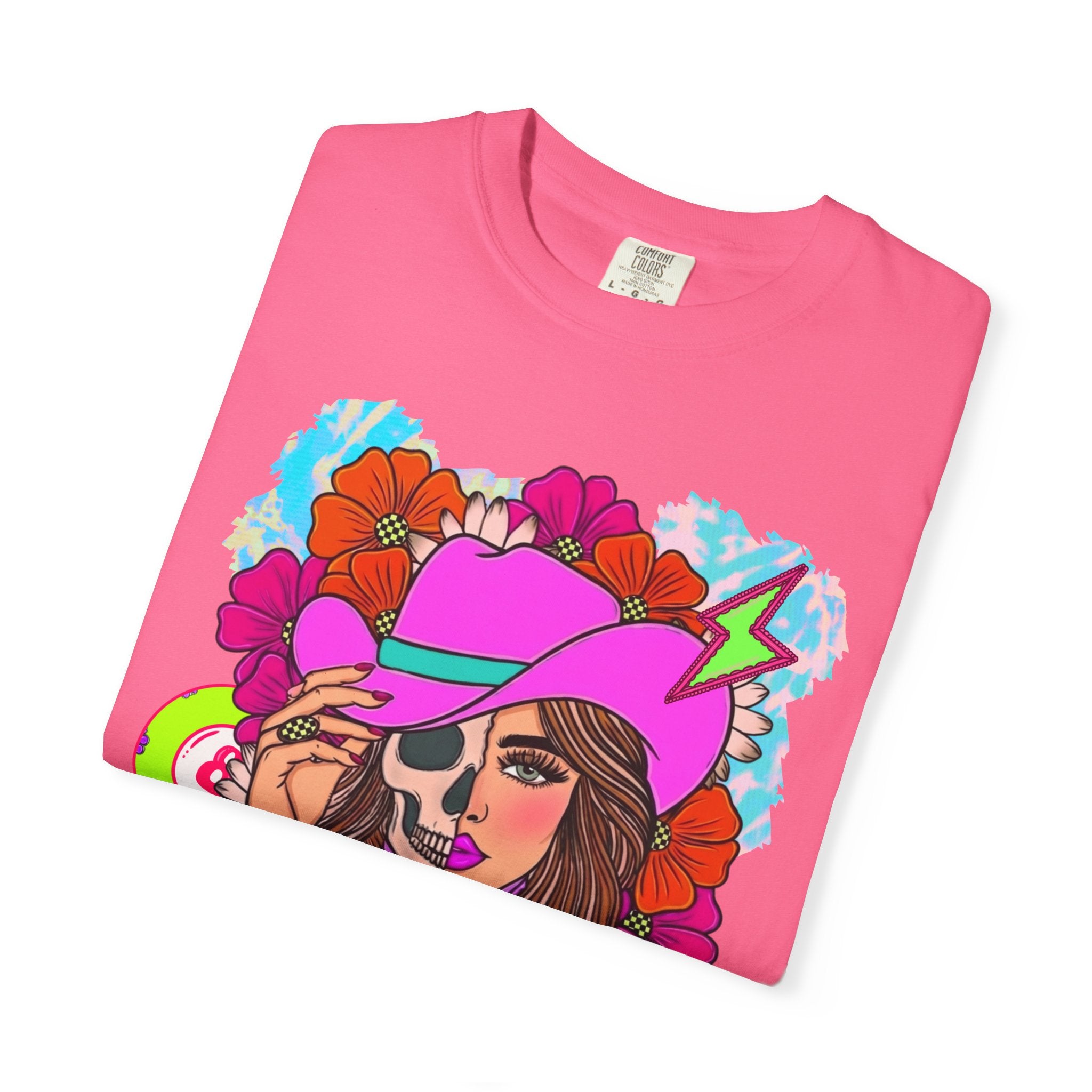 Wild & Free Cowgirl Graphic Tee - Comfort Colors