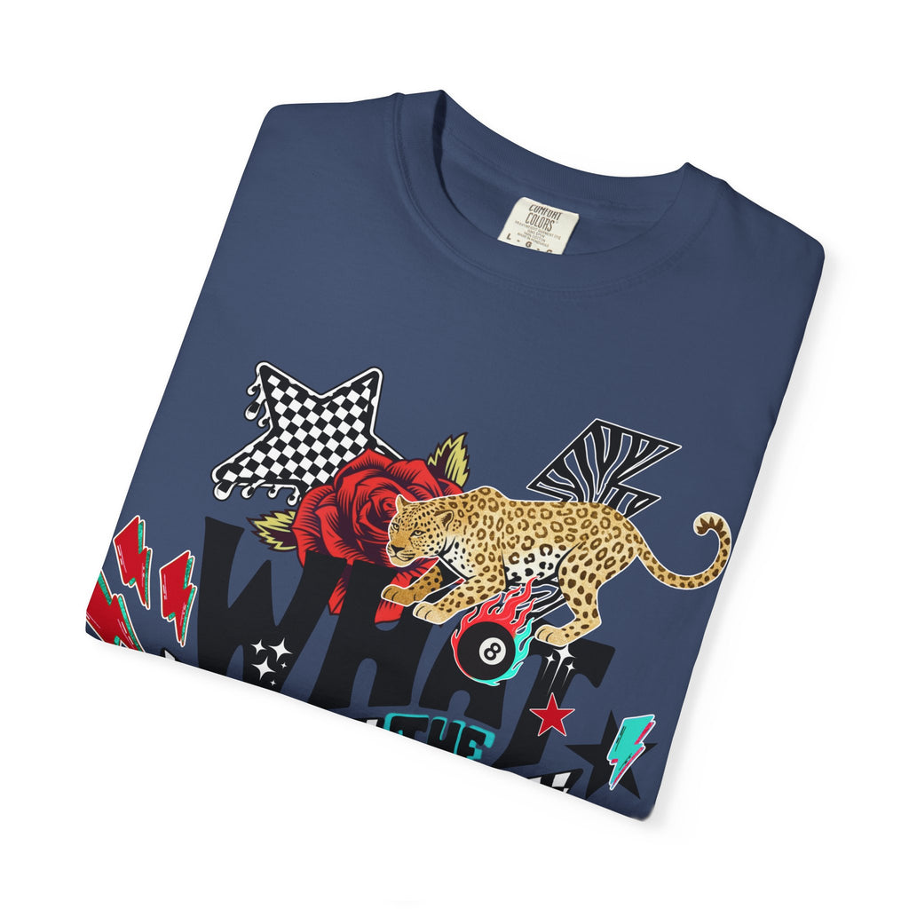 What the Helly (Red) Graphic Tee - Comfort Colors