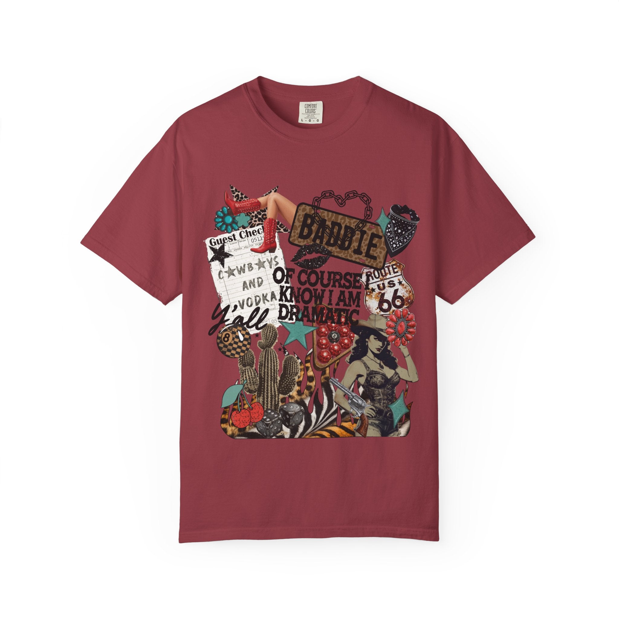 Dramatic Baddie Graphic Tee - Comfort Colors