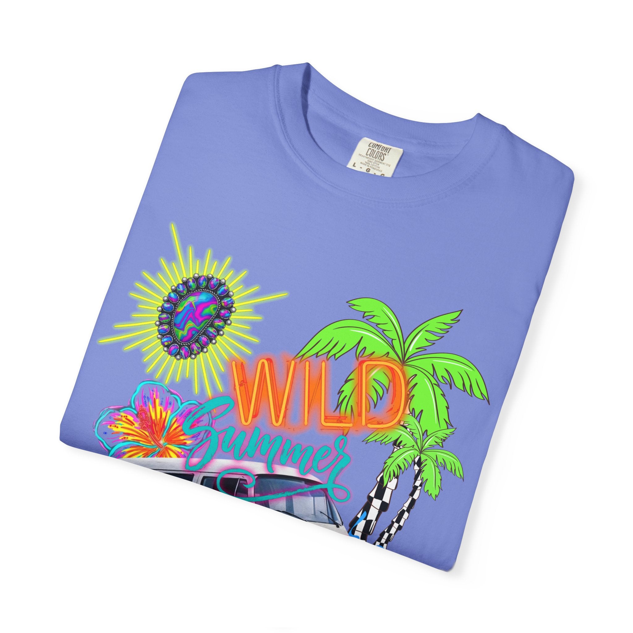 Wild Summer Graphic Tee - Comfort Colors