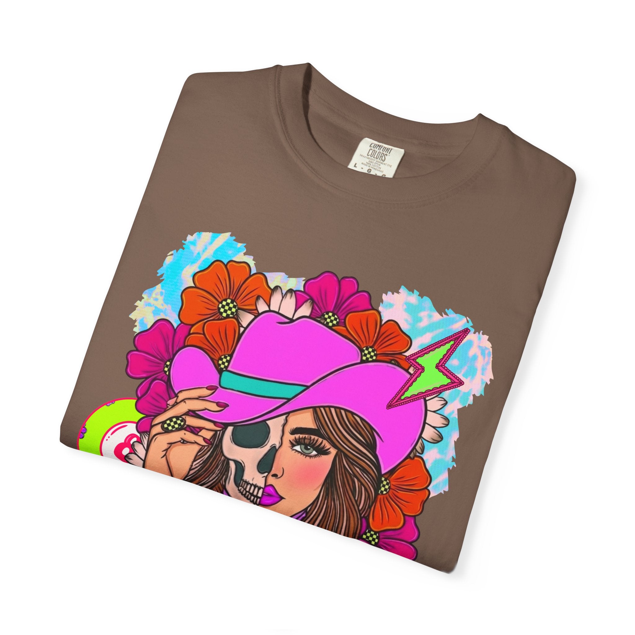 Wild & Free Cowgirl Graphic Tee - Comfort Colors