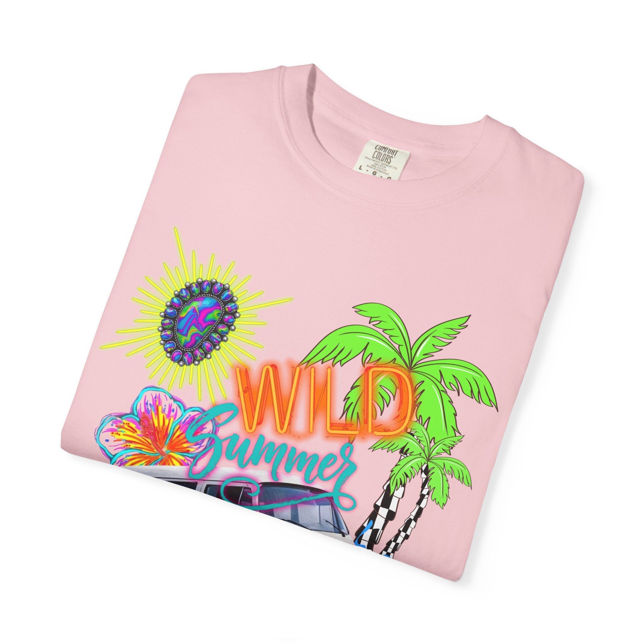 Wild Summer Graphic Tee - Comfort Colors