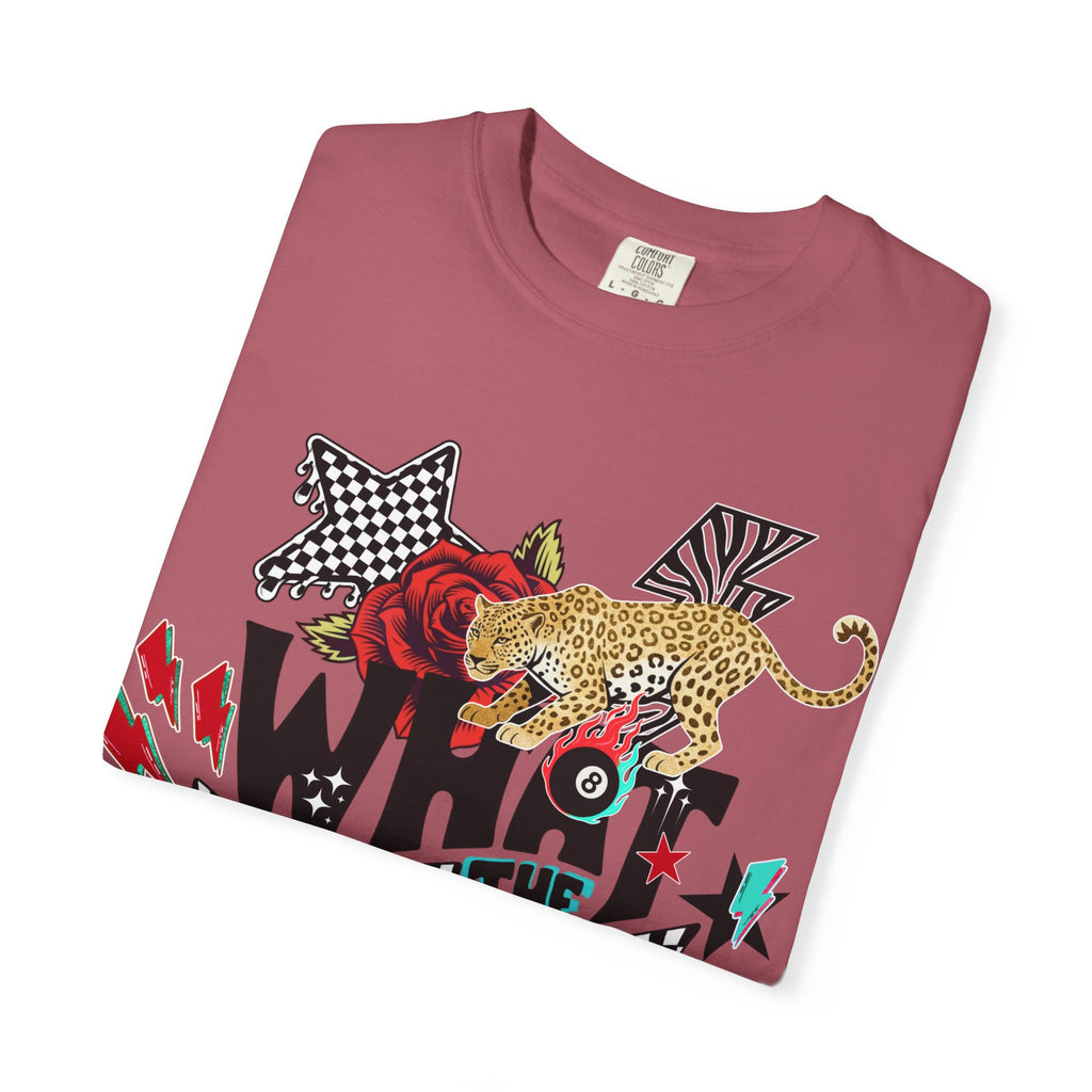 What the Helly (Red) Graphic Tee - Comfort Colors