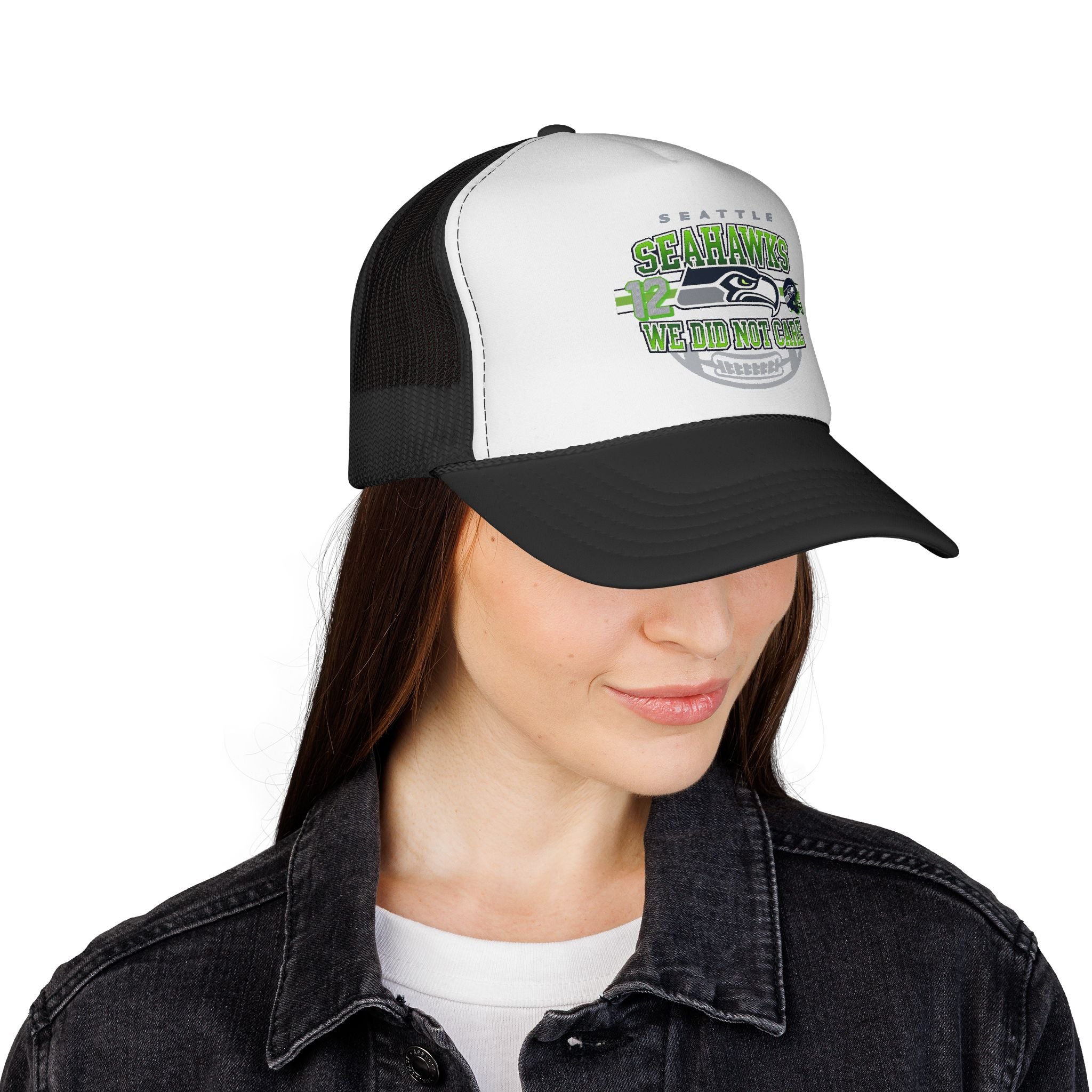 Seattle Seahawks 'We Did Not Care' Trucker Cap