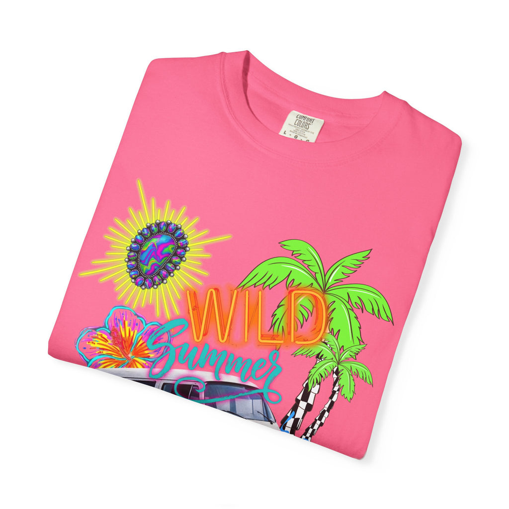 Wild Summer Graphic Tee - Comfort Colors