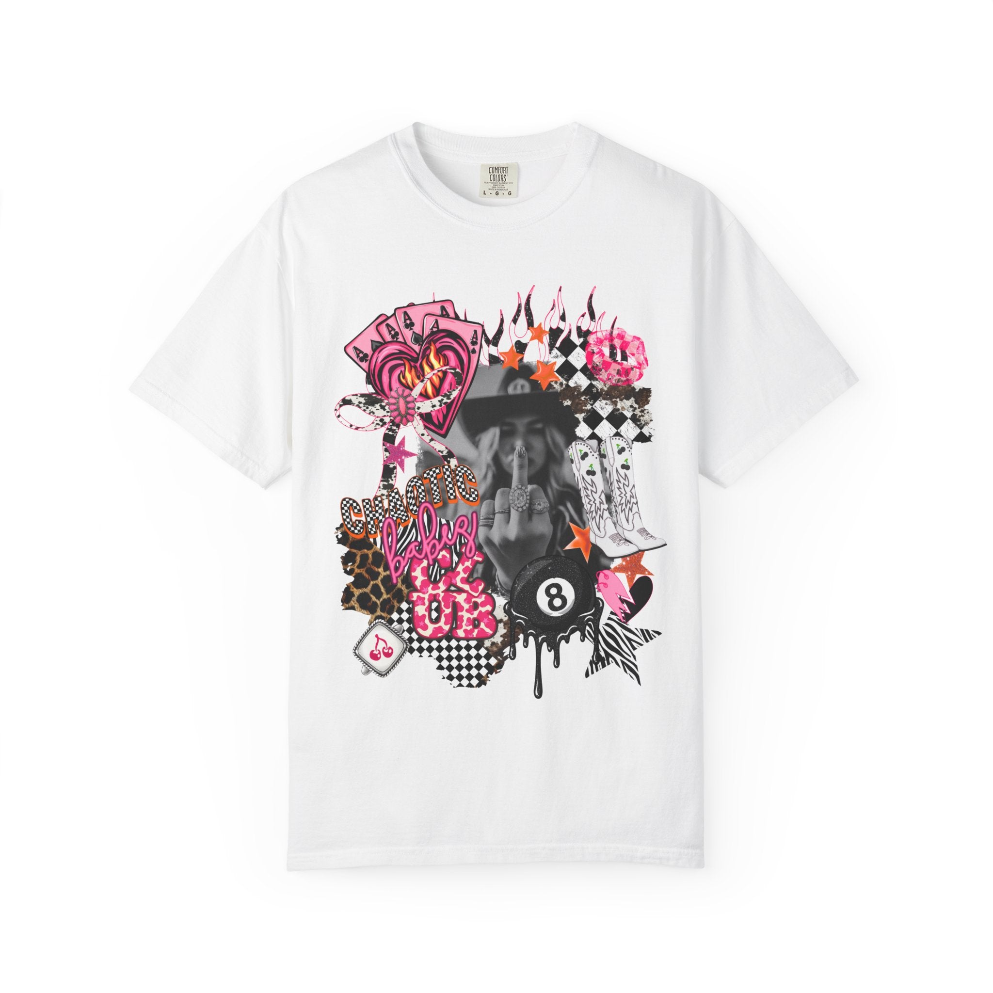 Chaotic Babes Club Graphic Tee - Comfort Colors