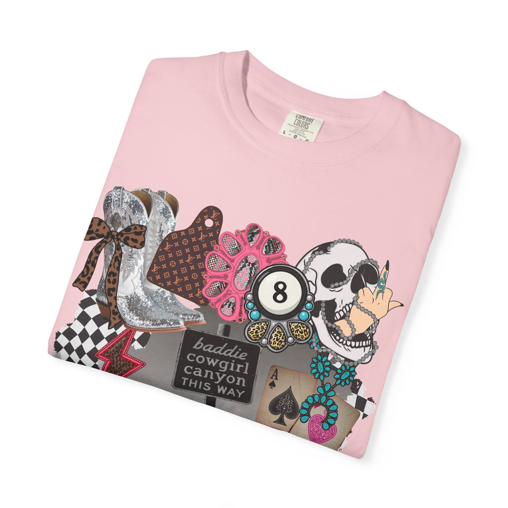 Baddie Cowgirl Canyon Graphic Tee - Comfort Colors