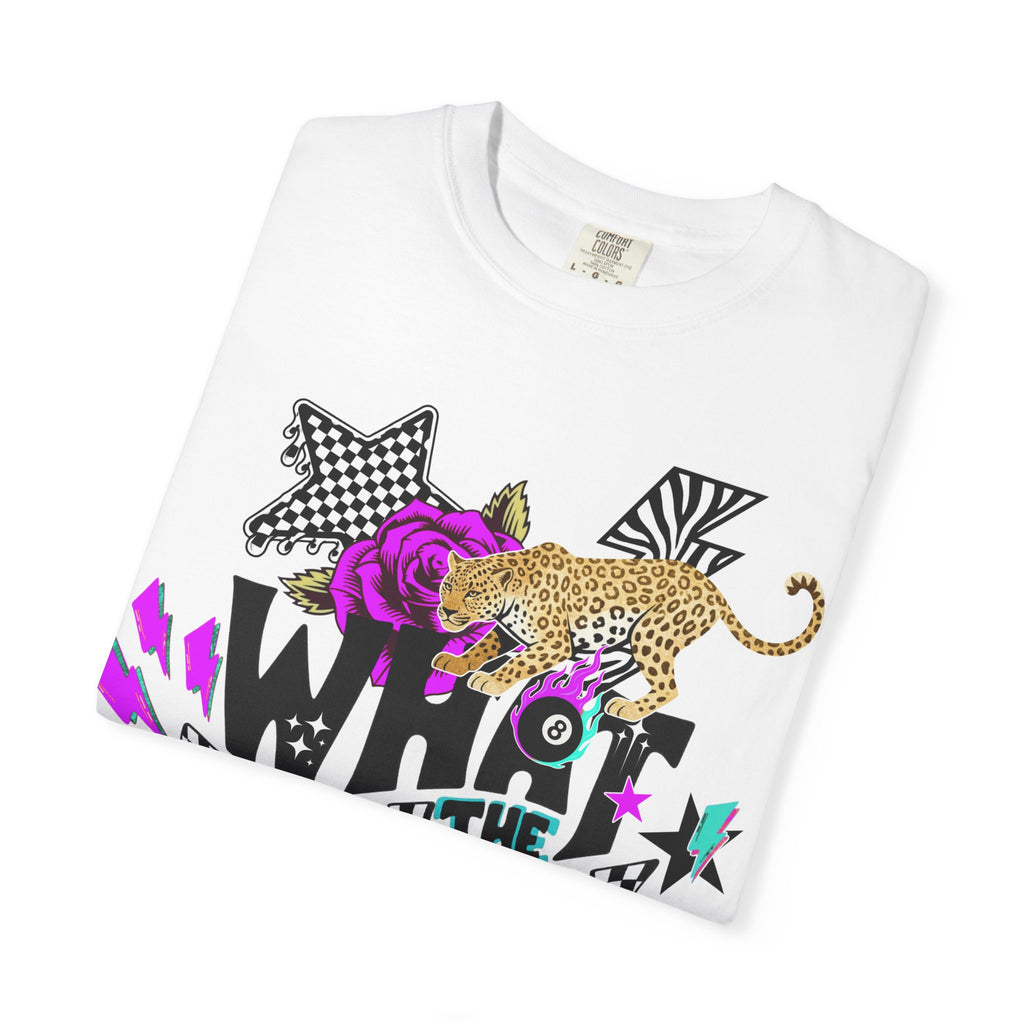 What the Helly (Purple) Graphic Tee - Comfort Colors