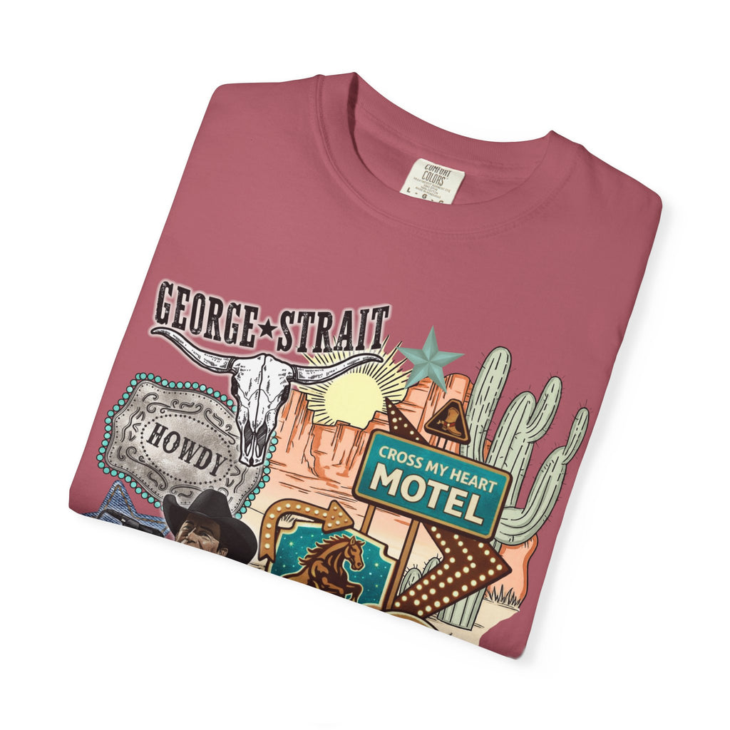 George Strait Collage Graphic Tee - Comfort Colors