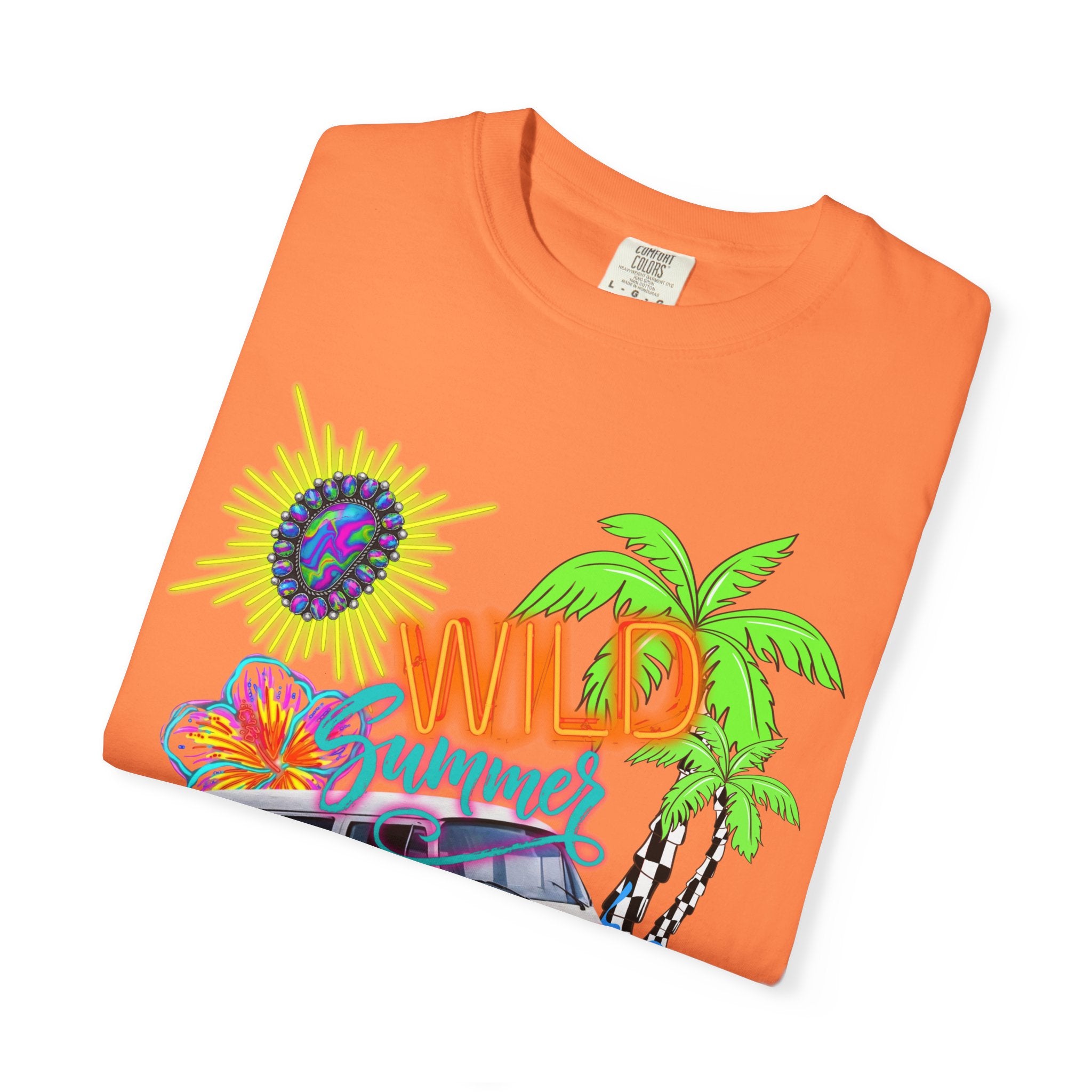 Wild Summer Graphic Tee - Comfort Colors