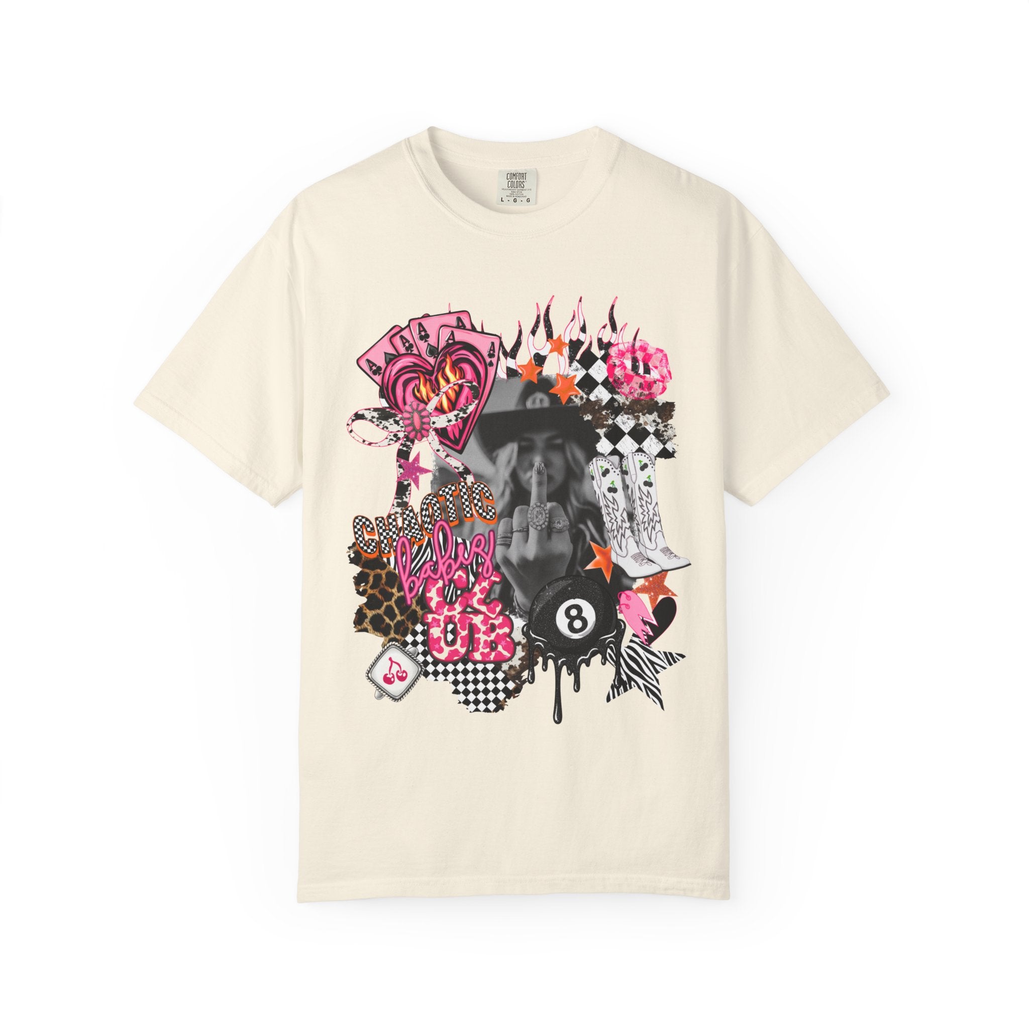 Chaotic Babes Club Graphic Tee - Comfort Colors