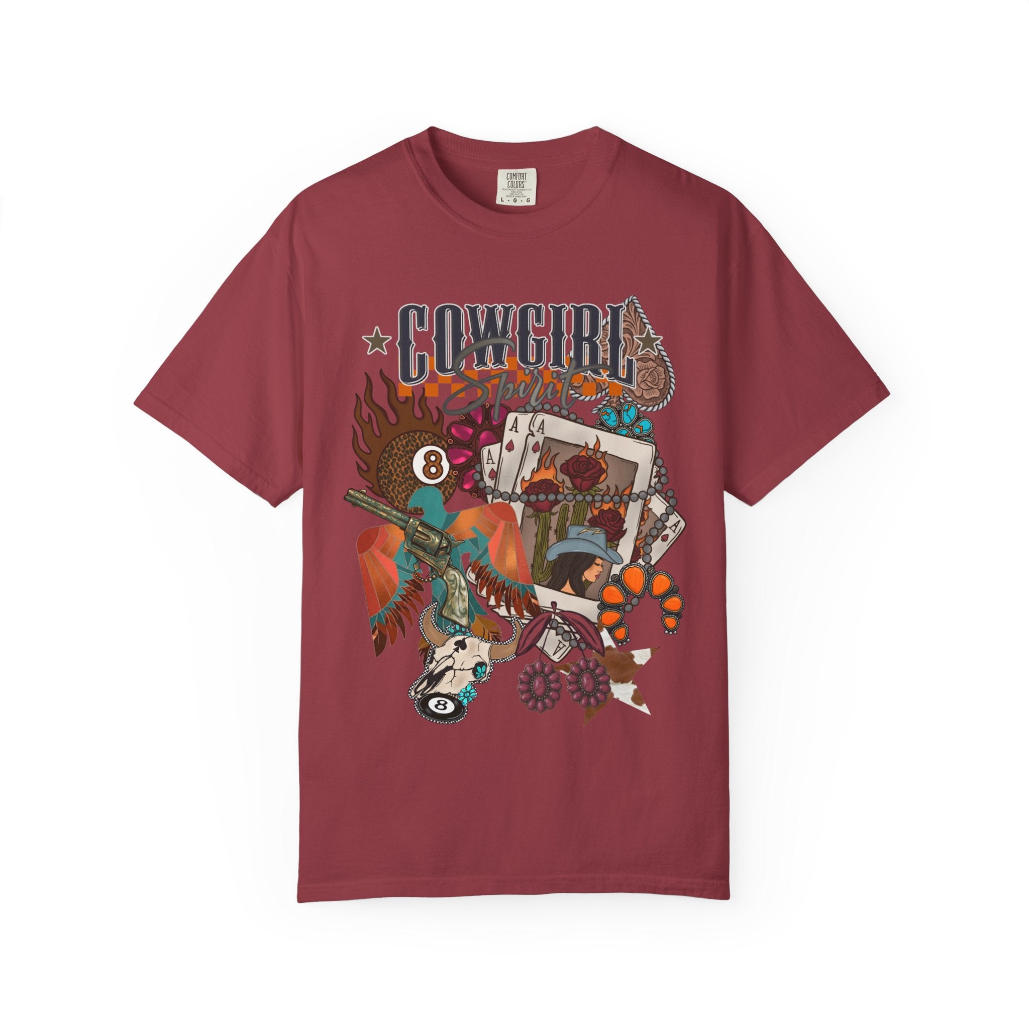 Cowboy Spirit Graphic Tee - Comfort Colors