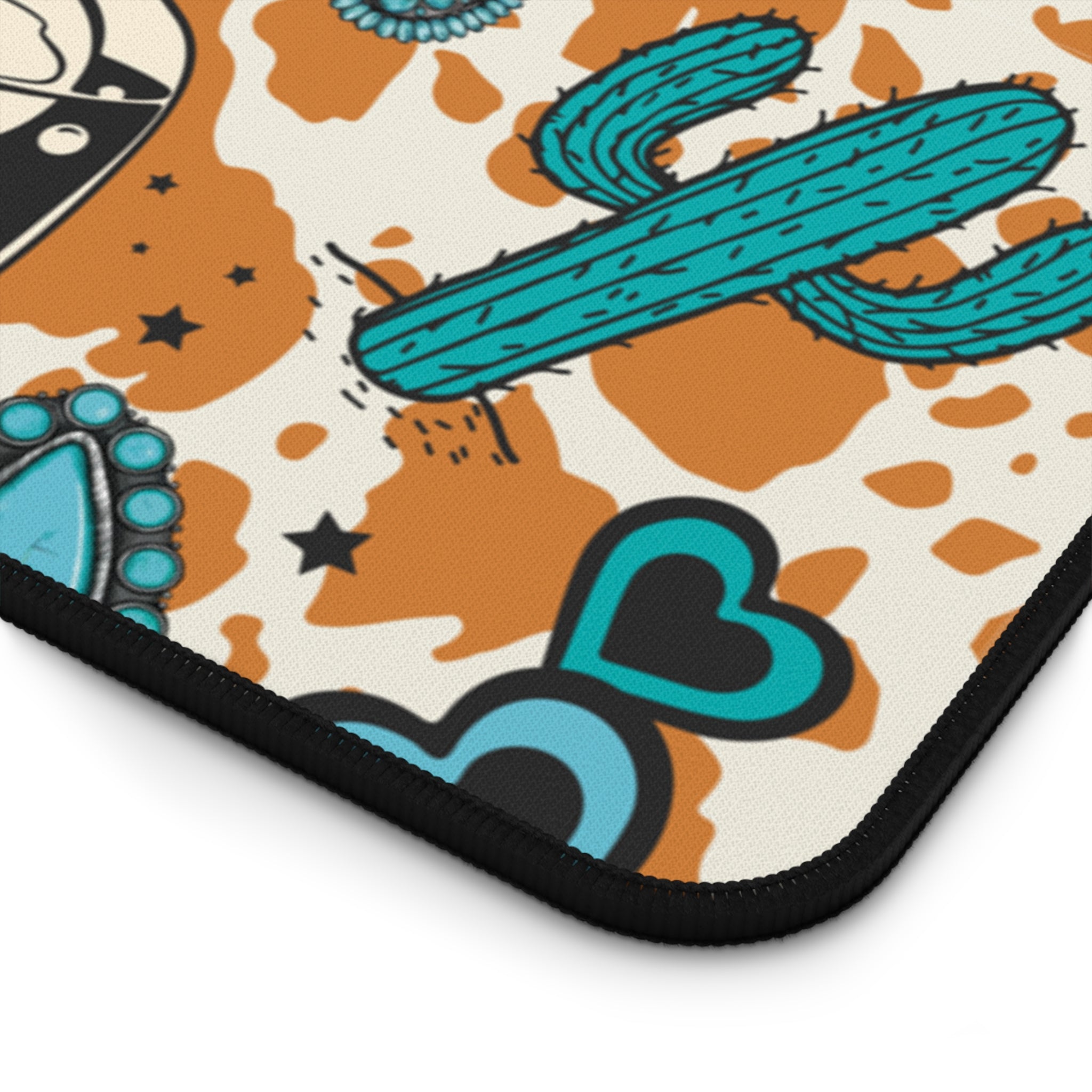 Cowboy Tears Pattern Desk Mat