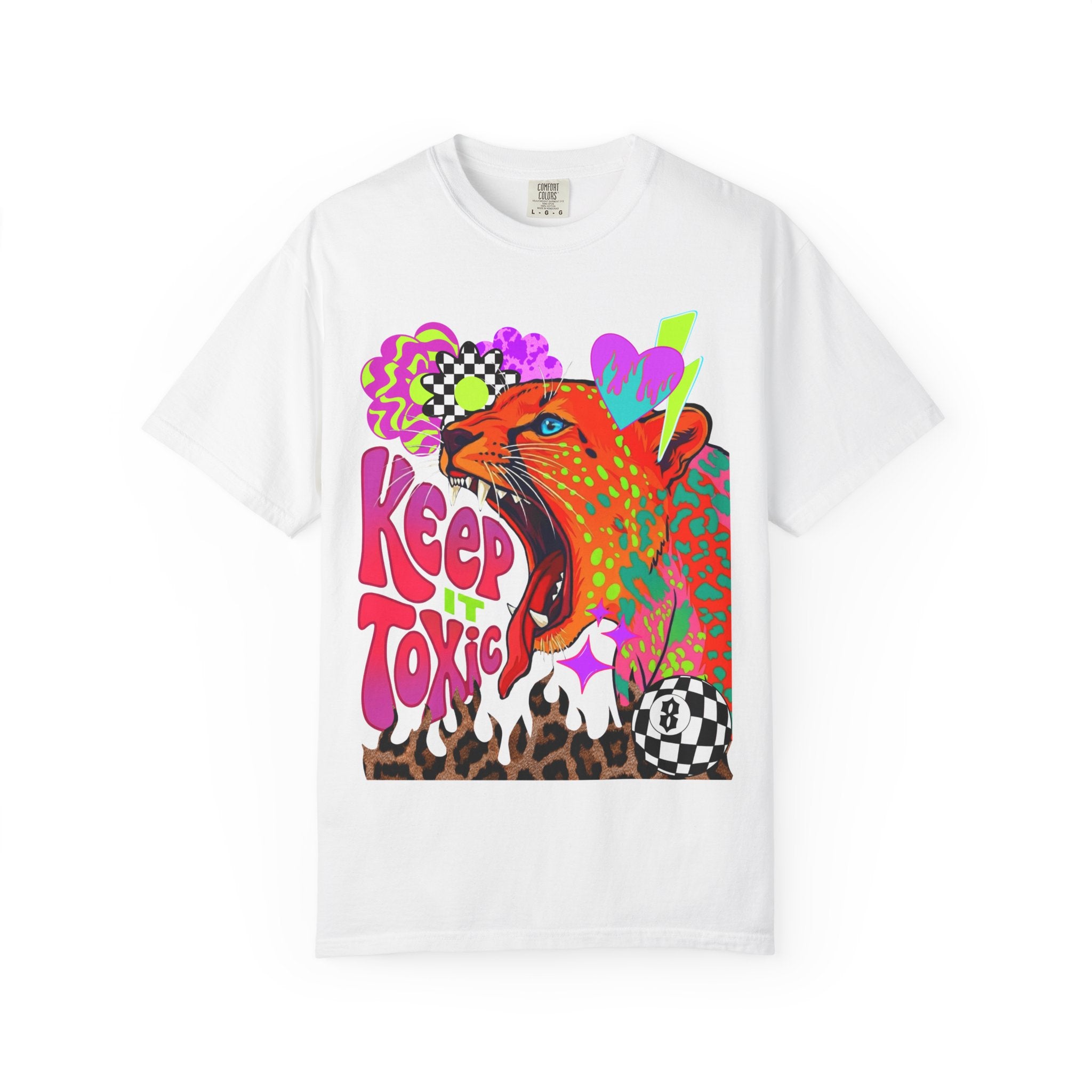 Keep it Toxic Graphic Tee - Comfort Colors