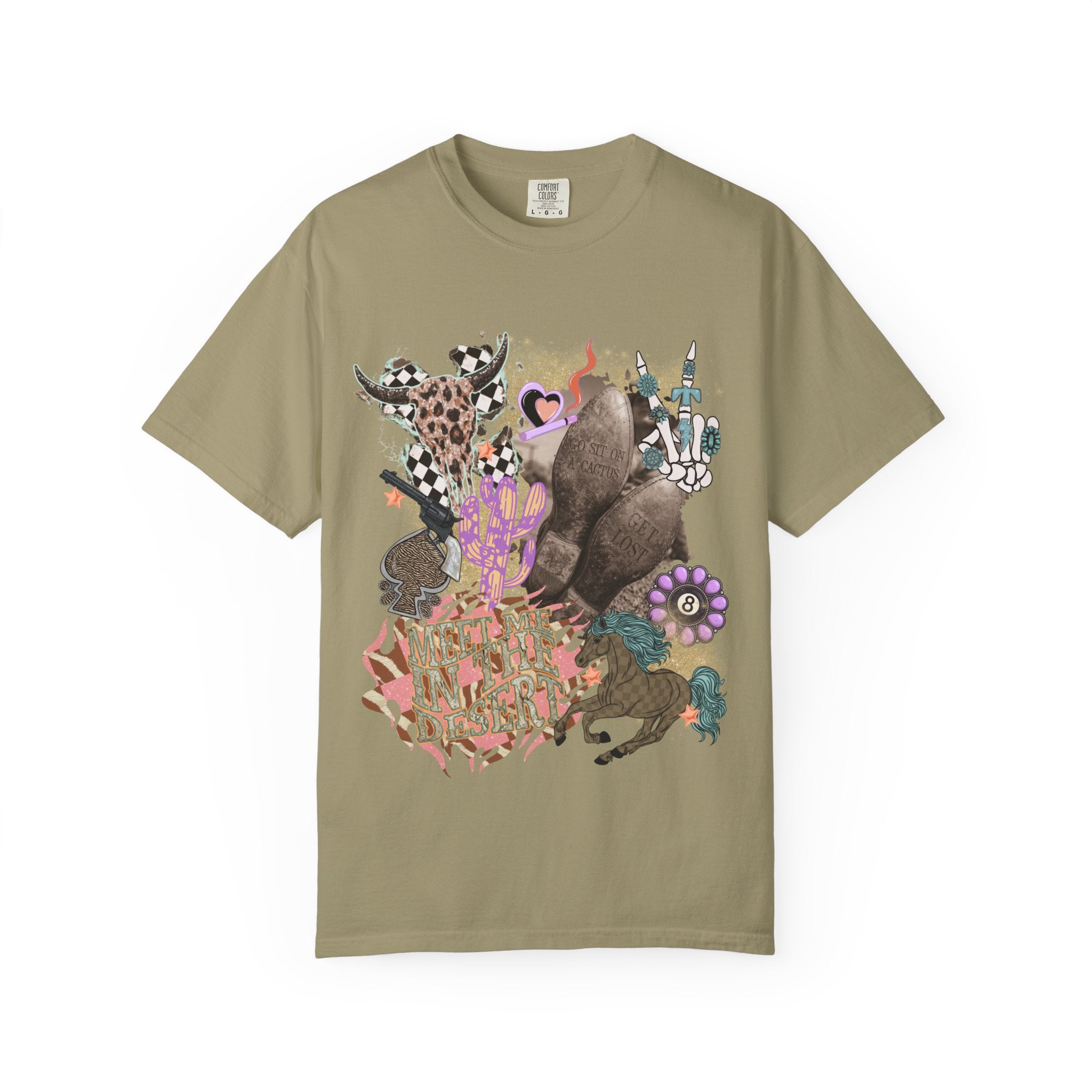 Get Lost in the Desert Graphic Tee - Comfort Colors